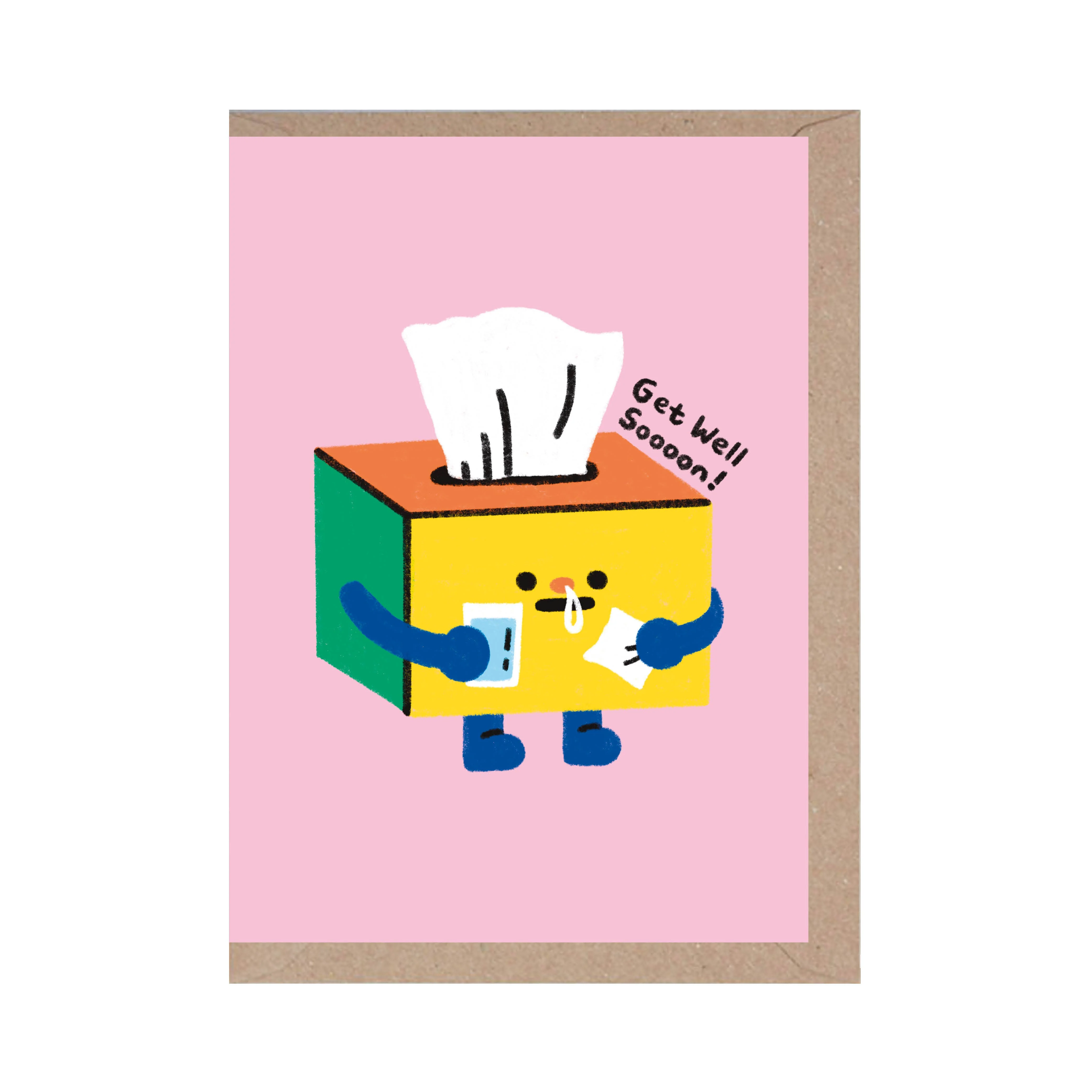 Get Well Soon - Tissues