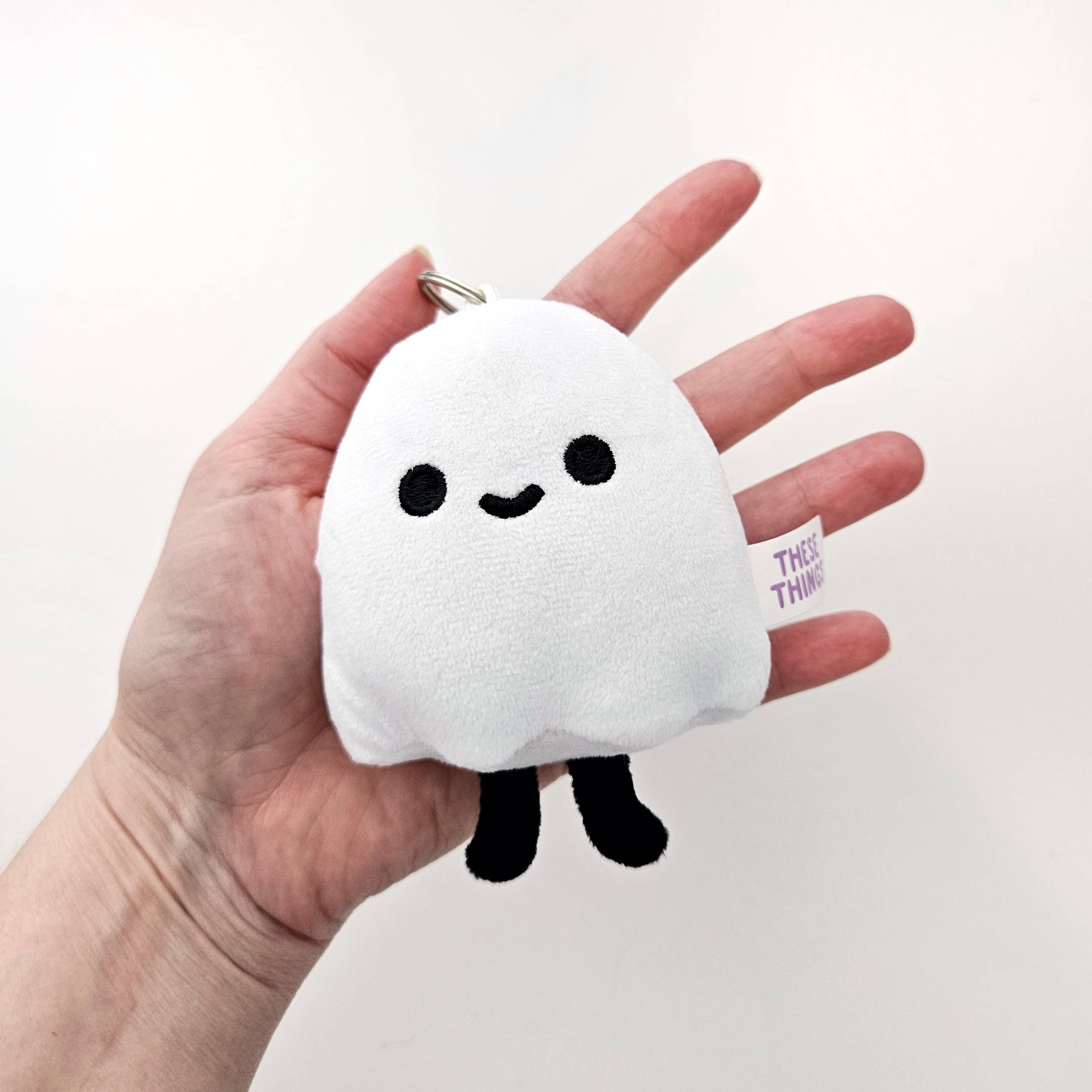 Ghostie plush keychain - Image 2