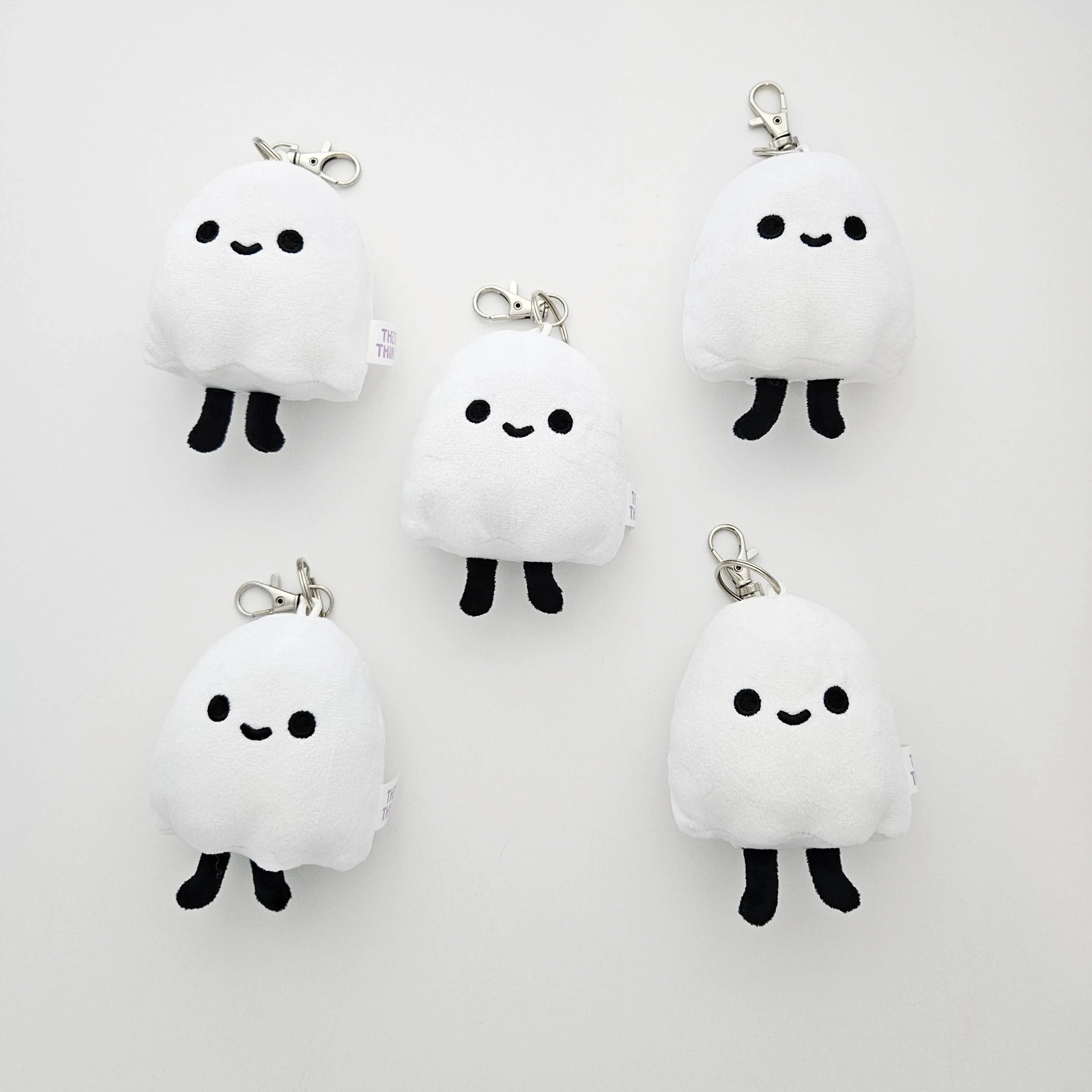 Ghostie plush keychain - Image 3