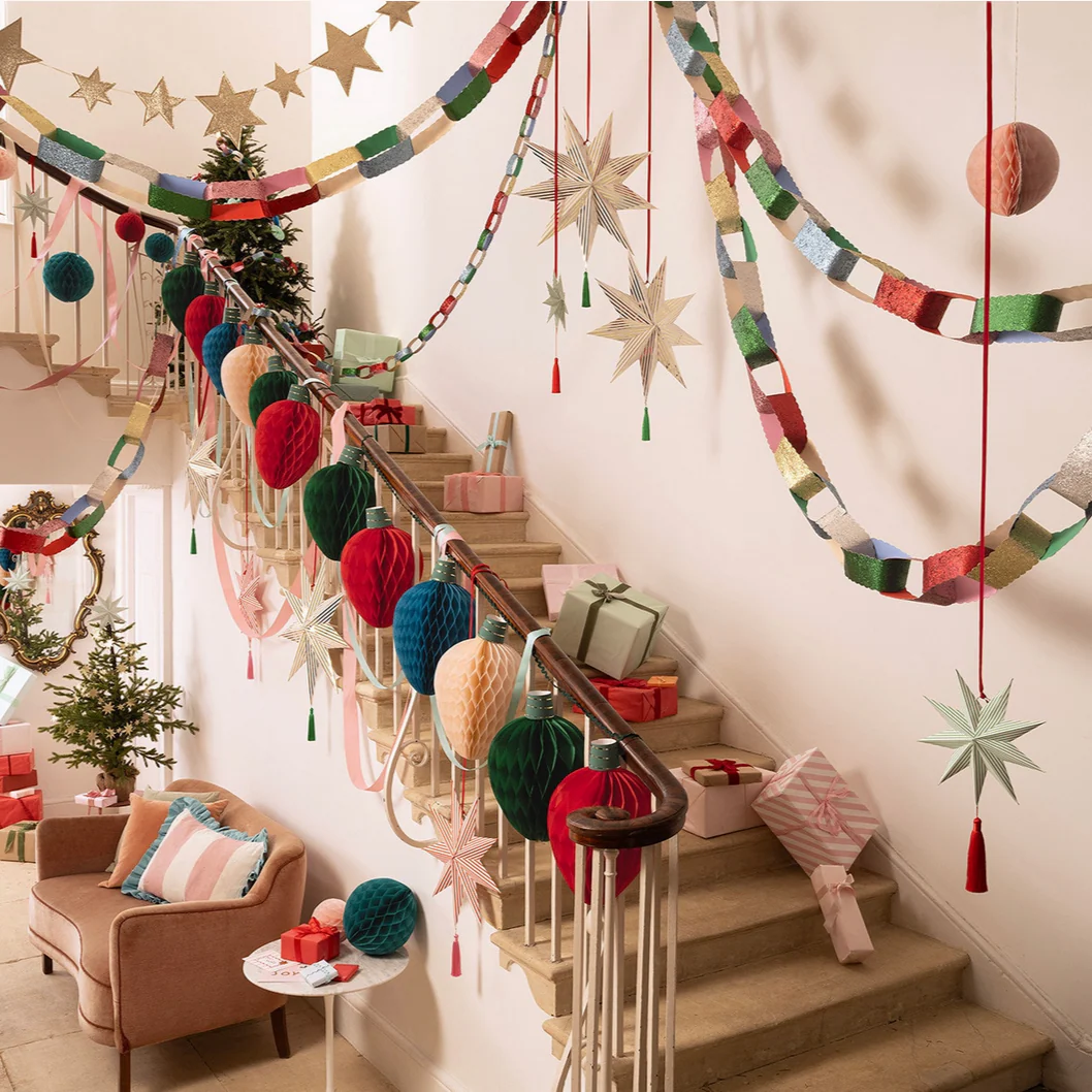 Giant Honeycomb String Light Garland - Image 2