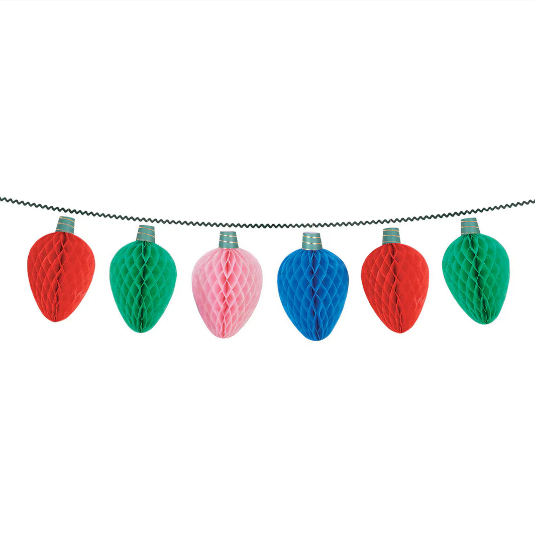 Giant Honeycomb String Light Garland - Image 3