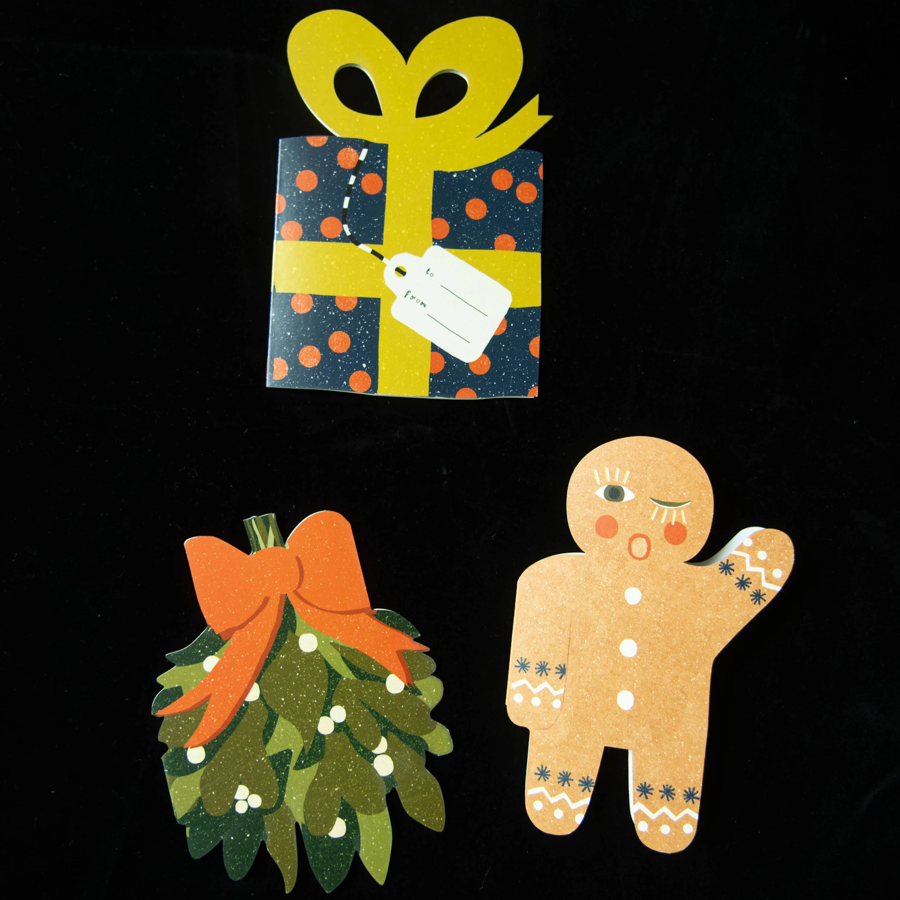 Gift Holiday - Die Cut Card - Image 4