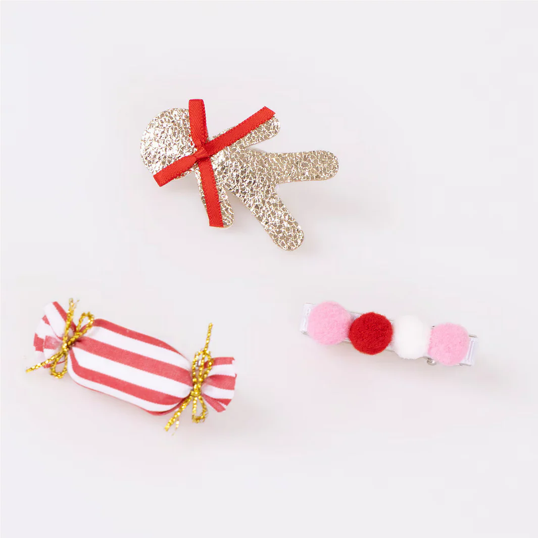 Gingerbread House Hair Clips (x9) - Image 4