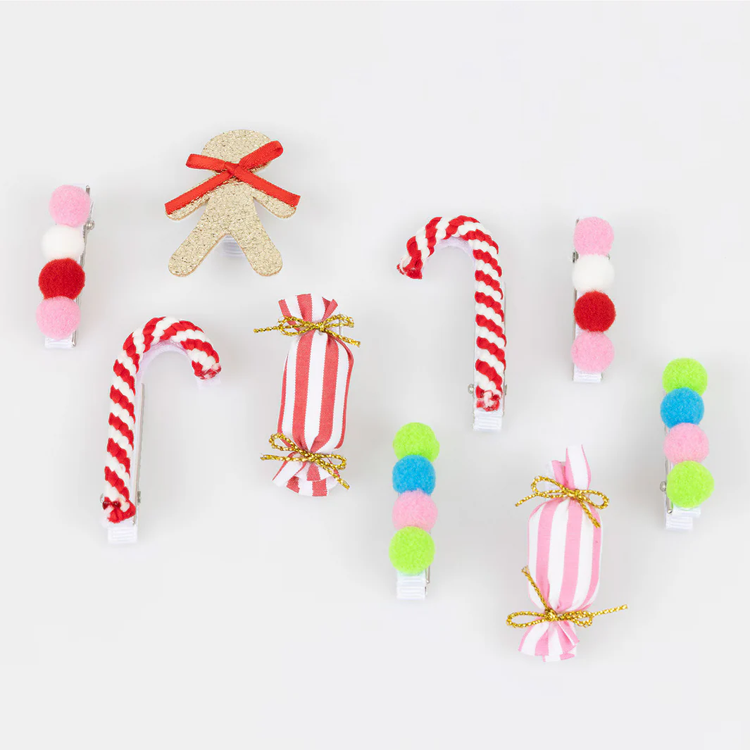 Gingerbread House Hair Clips (x9) - Image 5