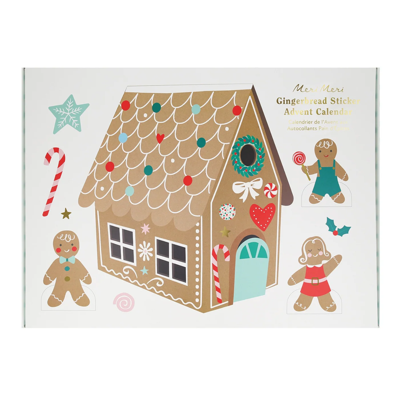 Gingerbread Sticker Advent Calendar - Image 3
