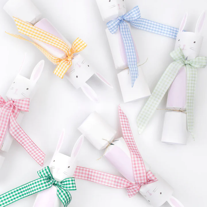 Gingham Bow Bunny Crackers - Image 4