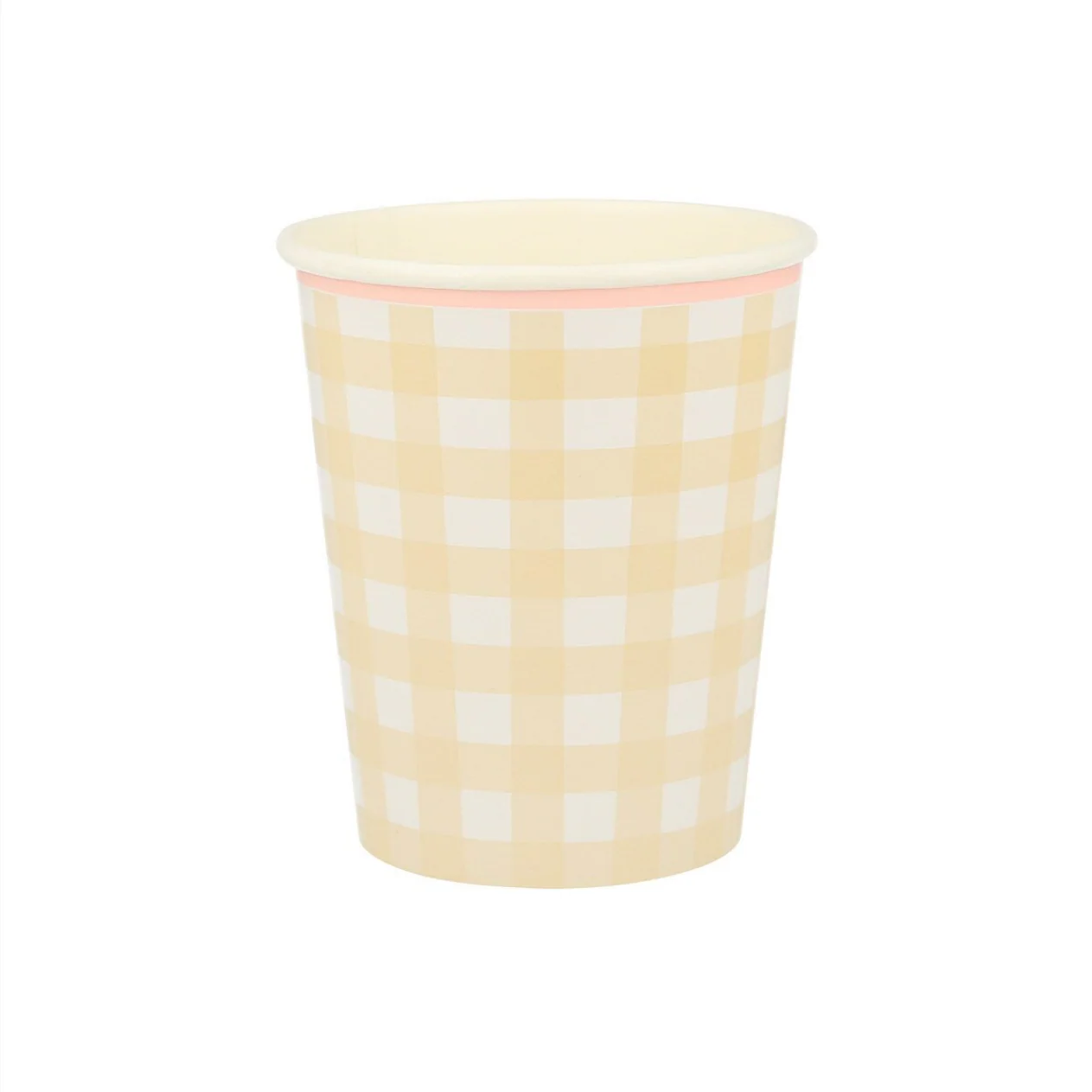 Gingham Cups (x12) - Image 6