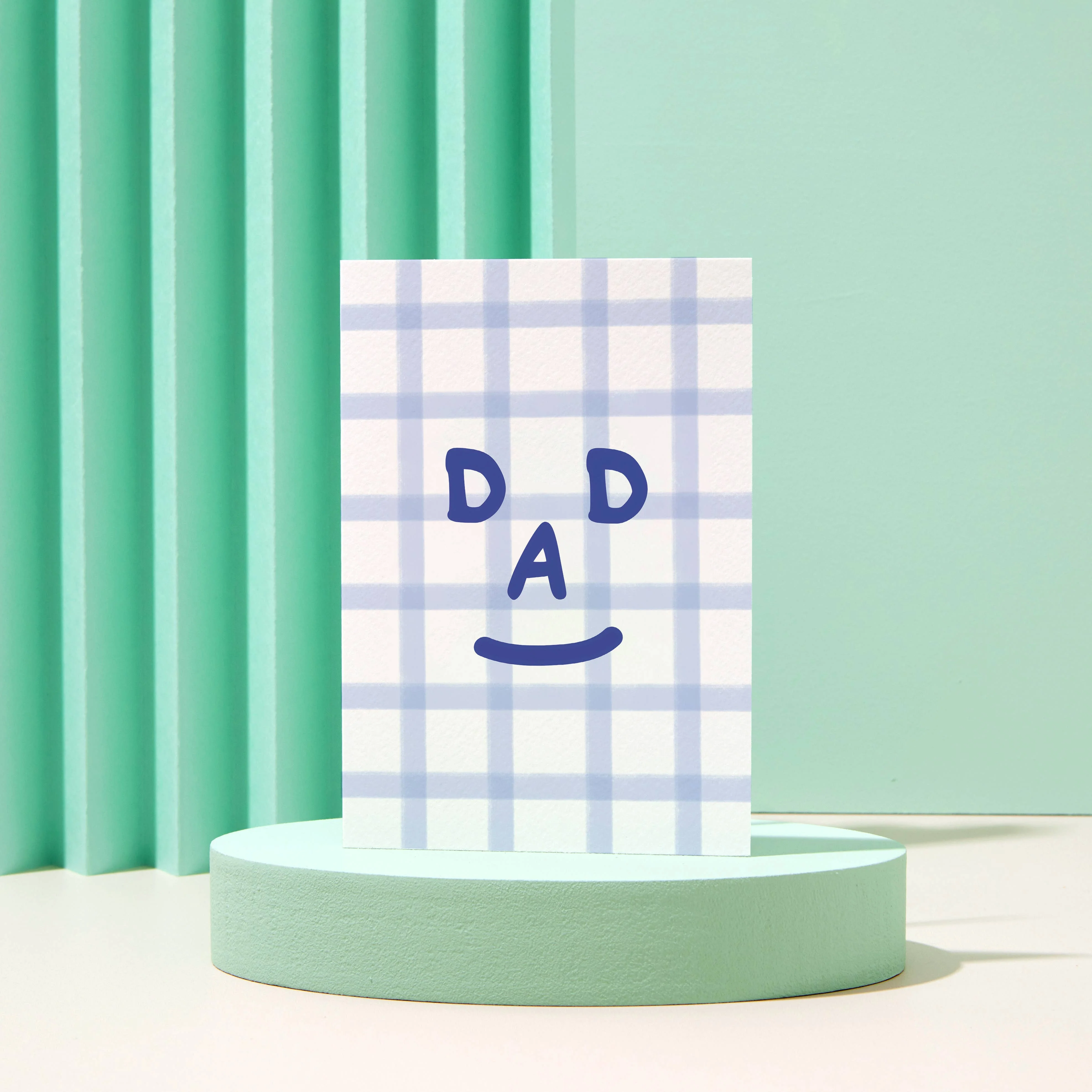 Gingham DAD card