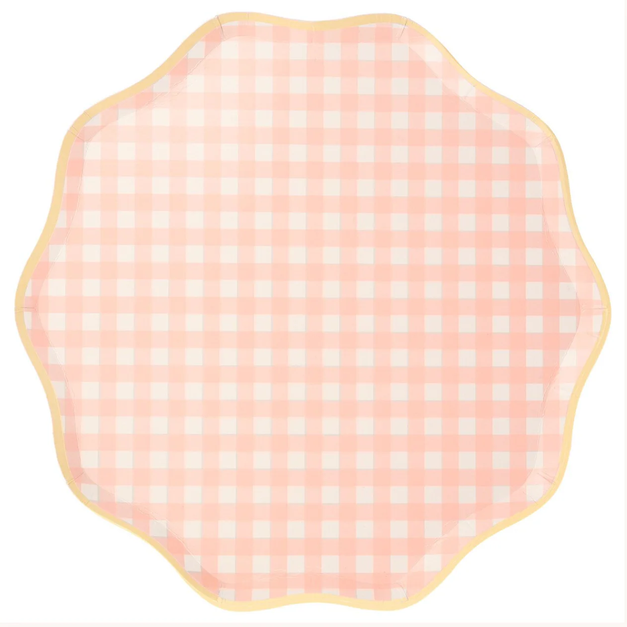 Gingham Dinner Plates (x12) - Image 6