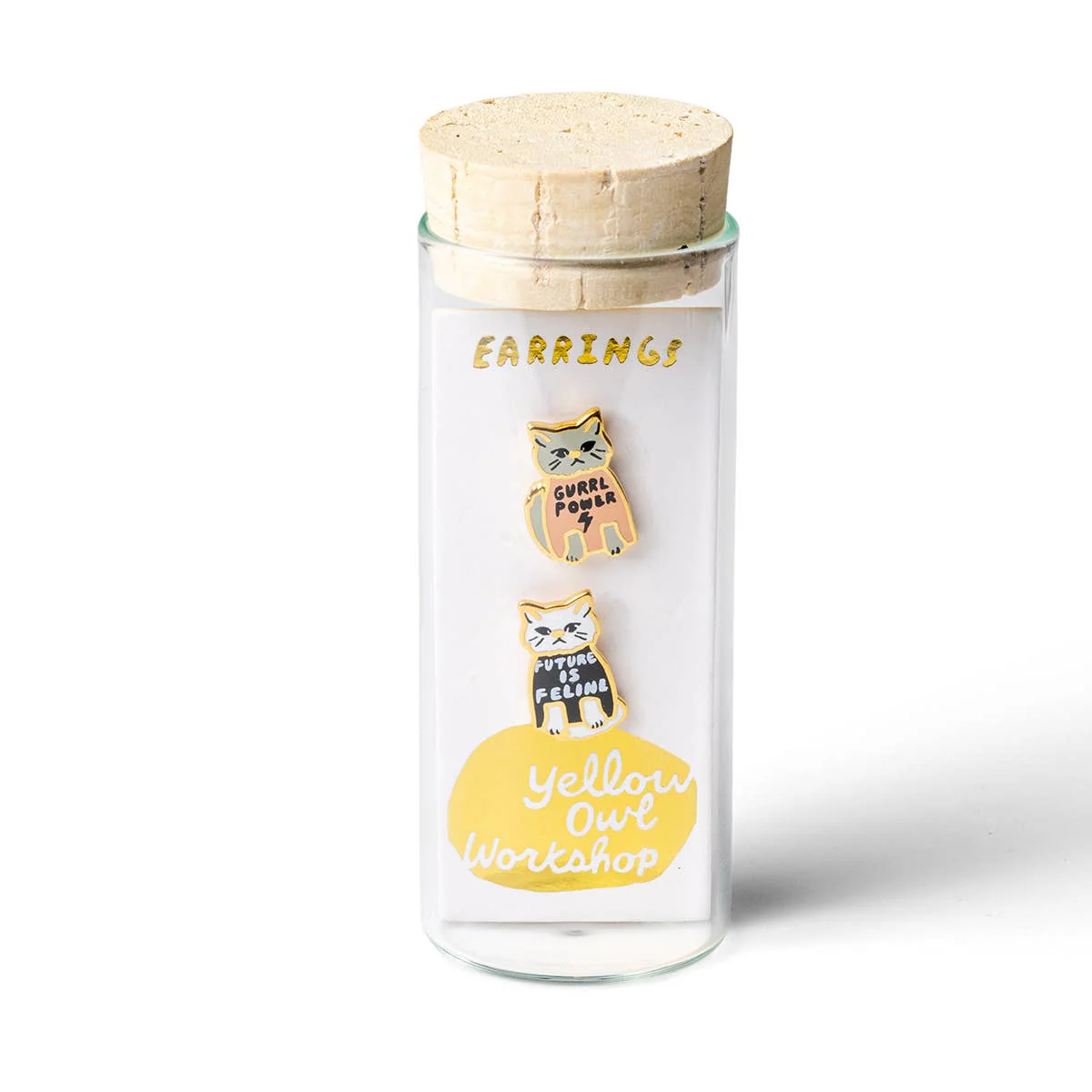 Girl Power Earrings - Studs - Image 3