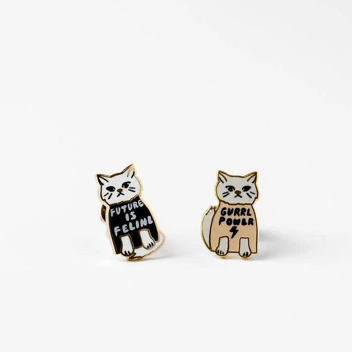 Girl Power Earrings - Studs - Image 4