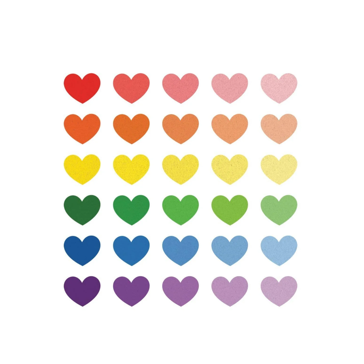 Glitter Hearts Tattoo Pair - Image 2
