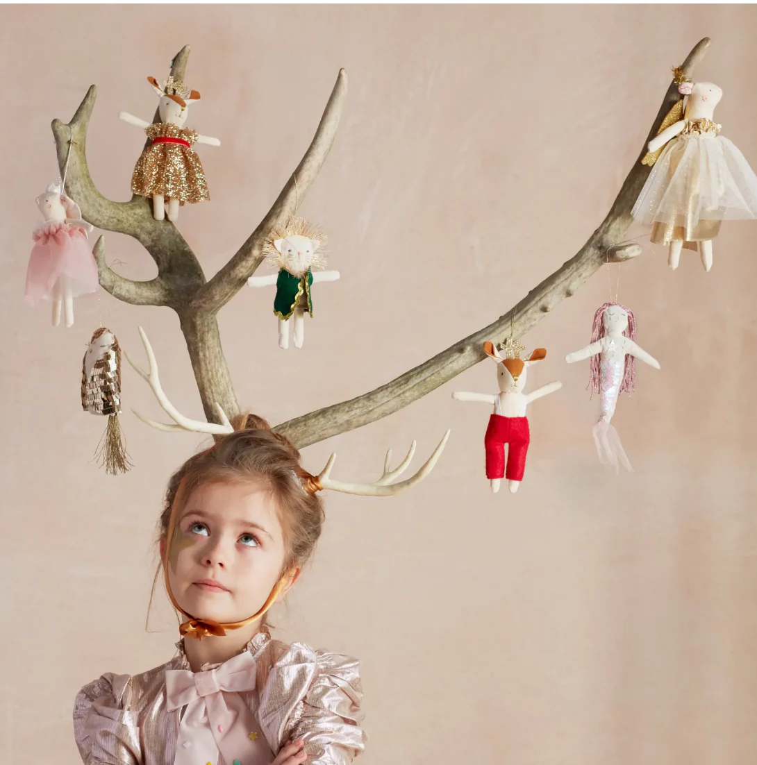 Gold Angel Mouse Tree Topper - Image 7