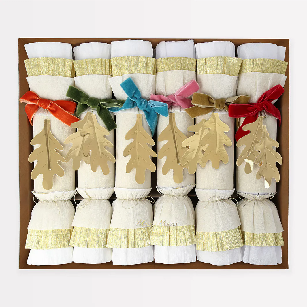 Gold Leaf Crackers (x6)