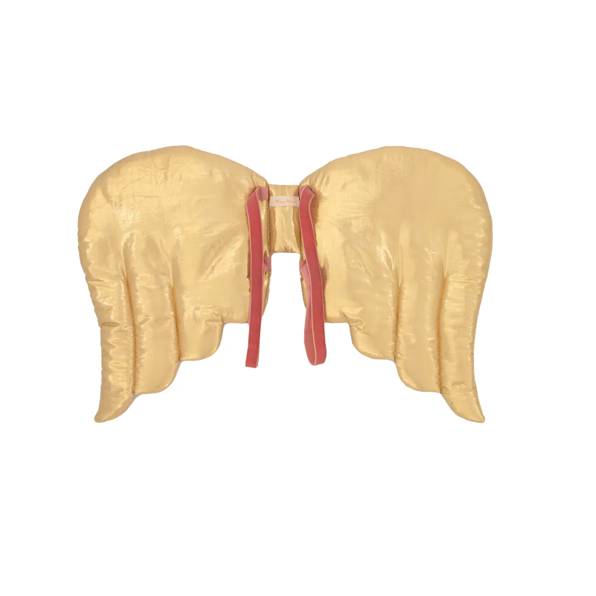 Gold Quilted Angel Wings and Halo - Image 4