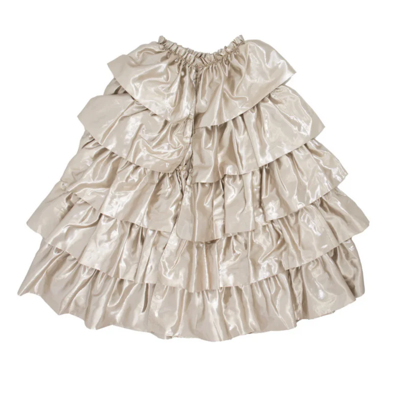 Gold Ruffle Cape - Image 3