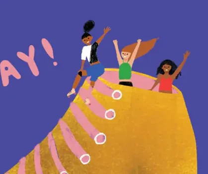 GOLDEN SKATER - Birthday Card - Image 3