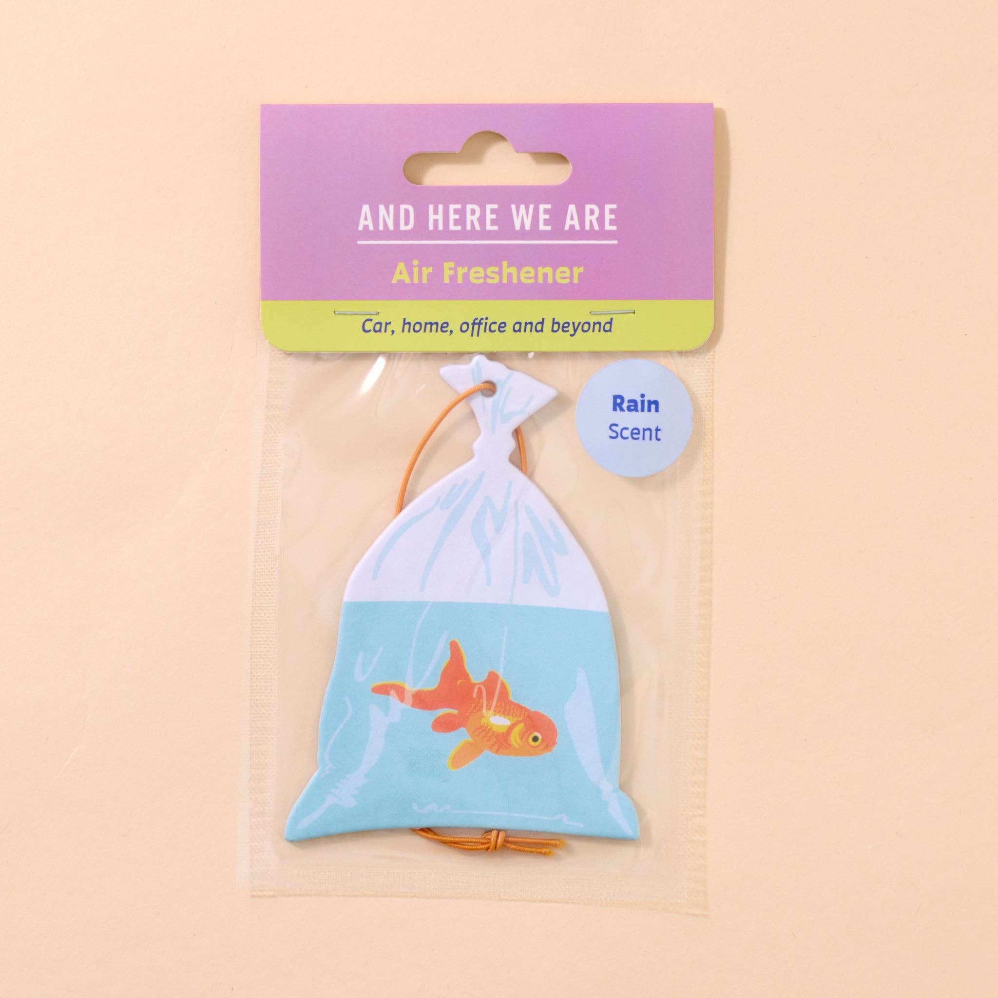Goldfish in a Bag Air Freshener - Rain Scent - Image 3