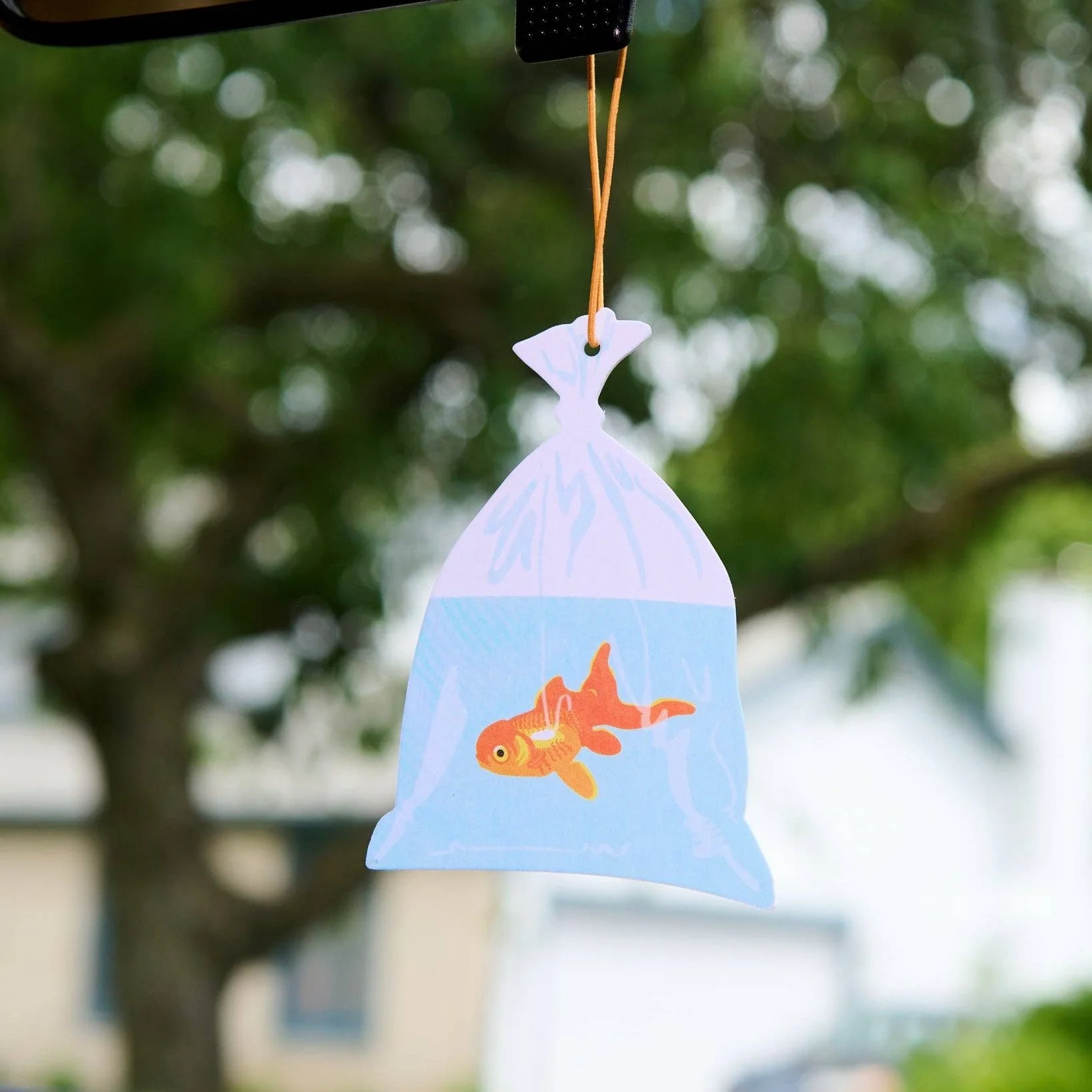Goldfish in a Bag Air Freshener - Rain Scent - Image 4