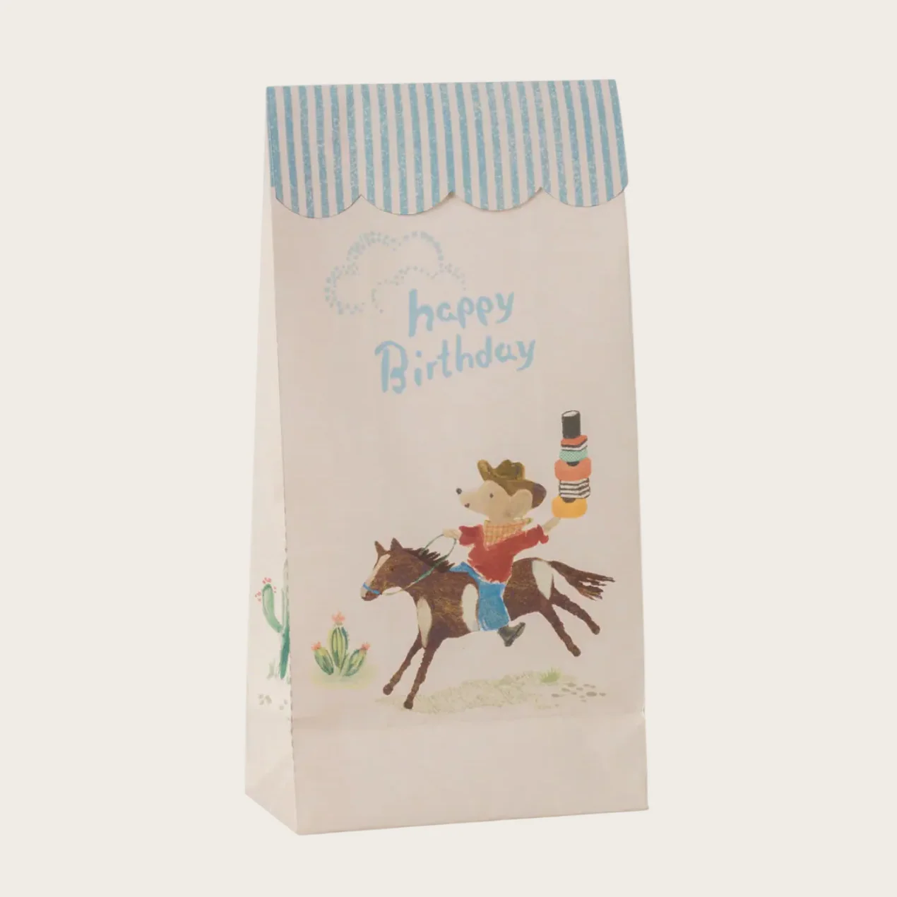 Goodie bag - Happy birthday - Cowboy (12pcs) - Image 2