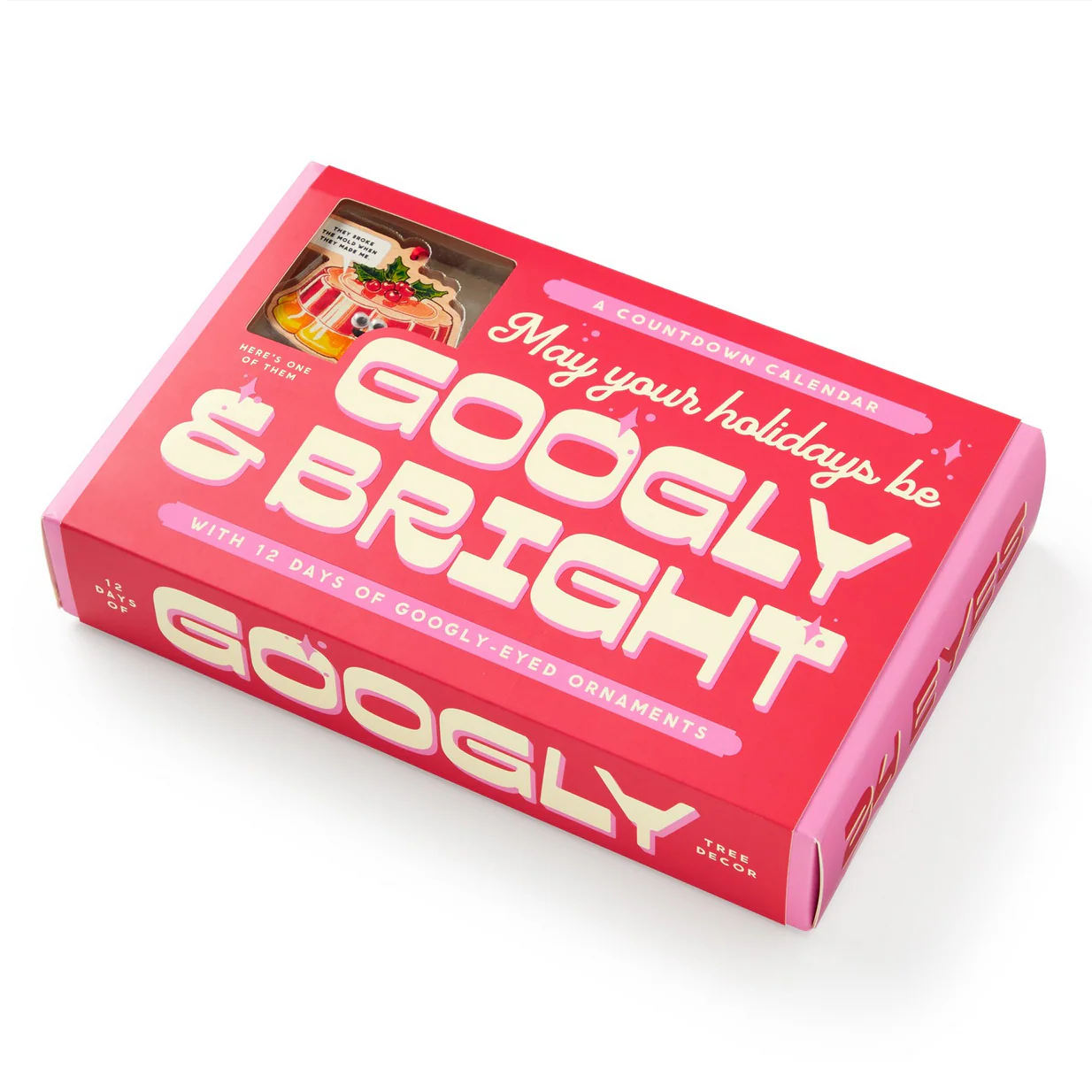 Googly & Bright Holiday Ornament Countdown Advent Calendar - Image 3