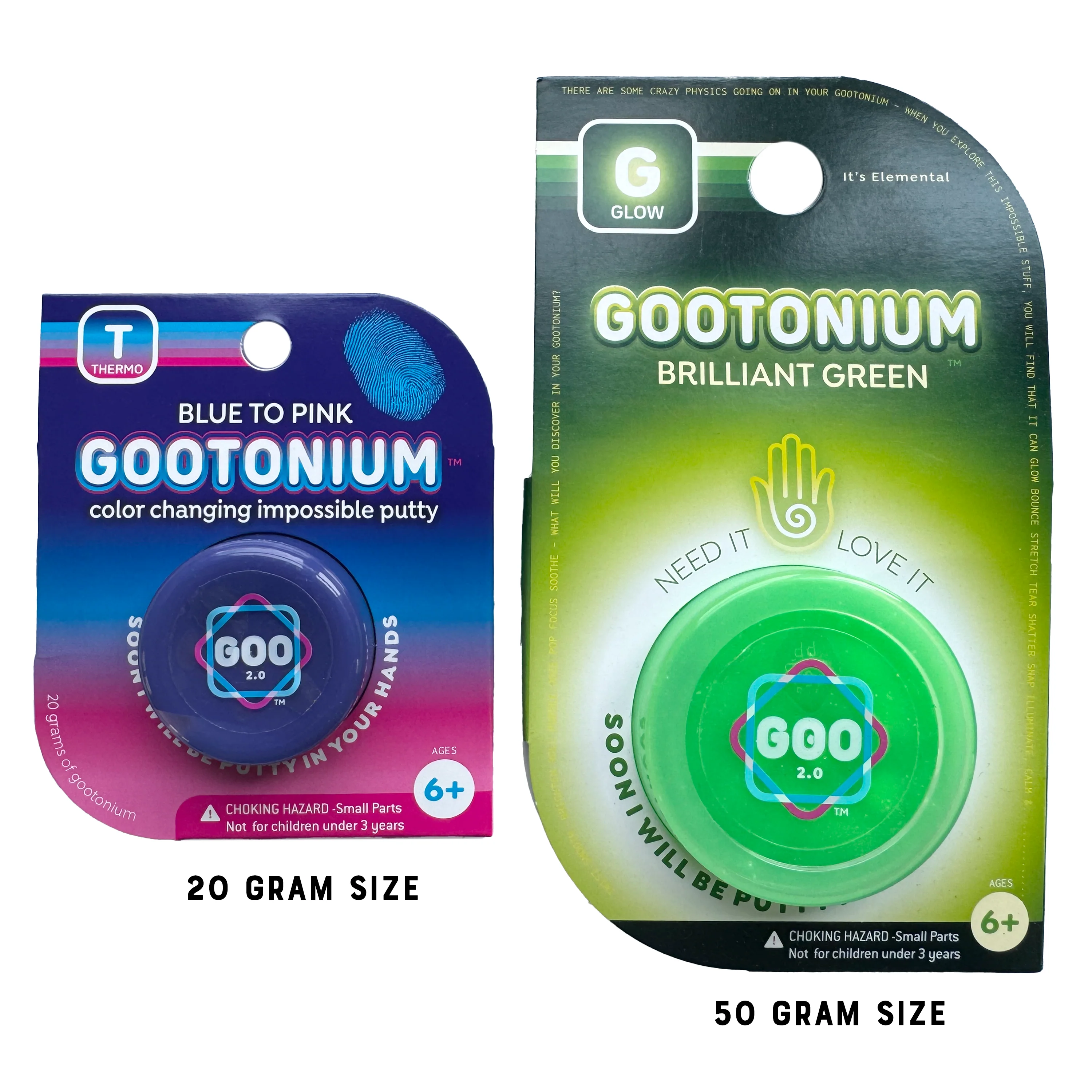 Gootonium: Thermo Blue to Pink Putty - 20g - Image 4