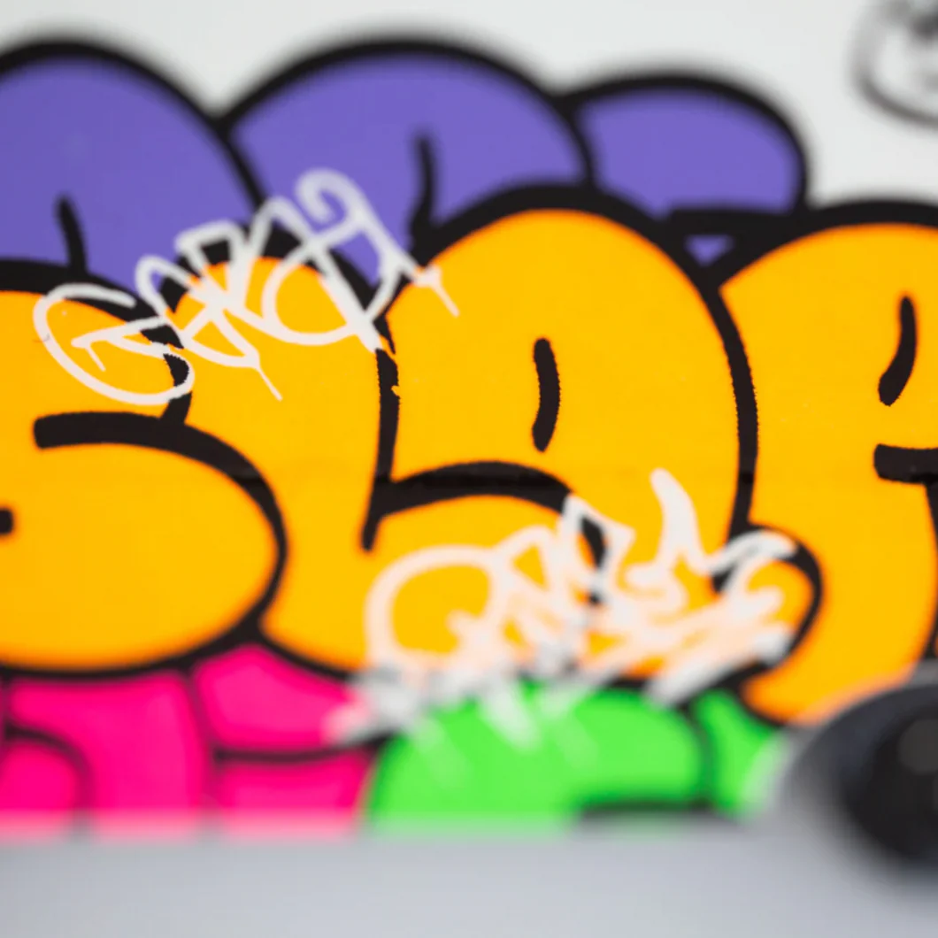 Graffiti Black Van - Image 4