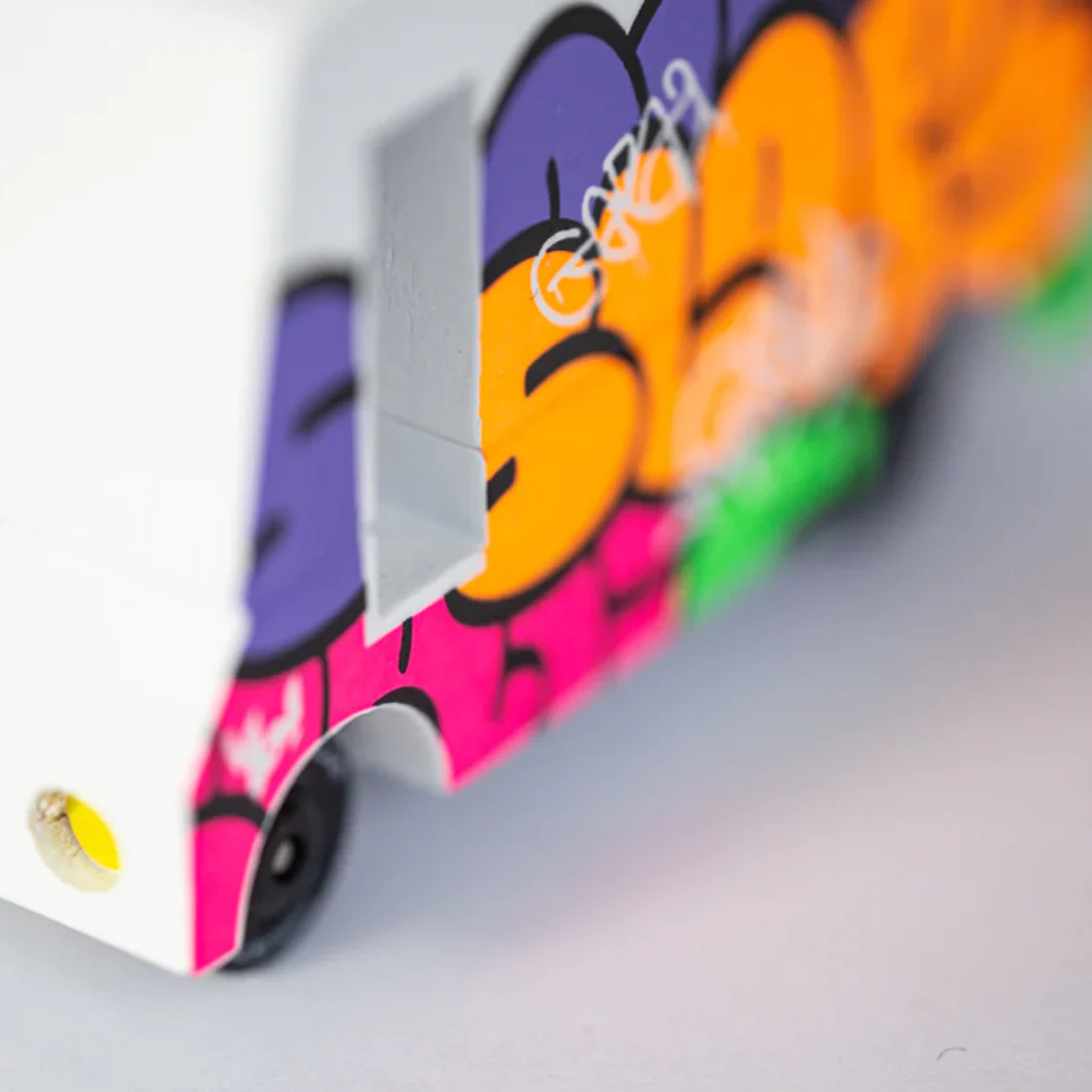 Graffiti Black Van - Image 5