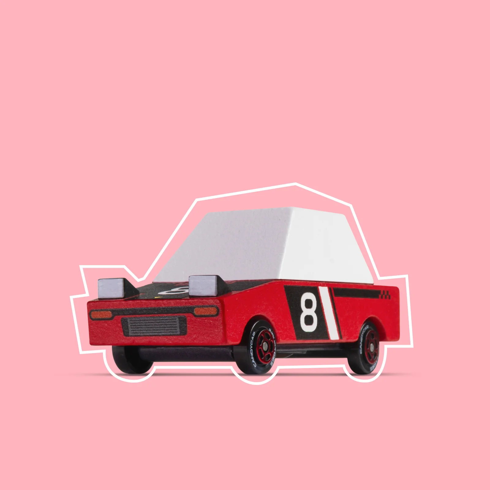 Hachigo Red TOONS™ Car