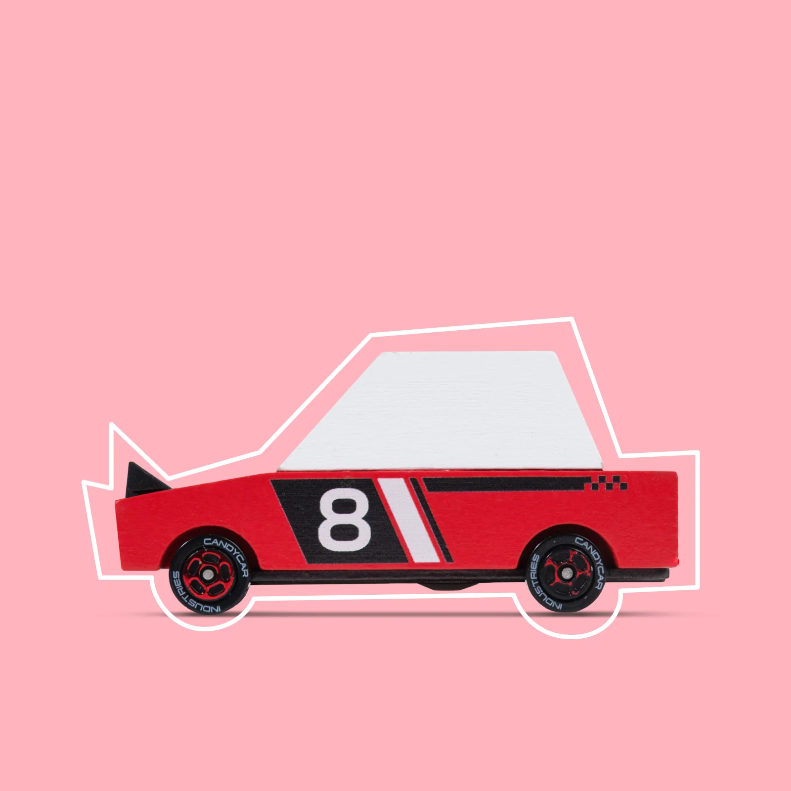 Hachigo Red TOONS™ Car - Image 2