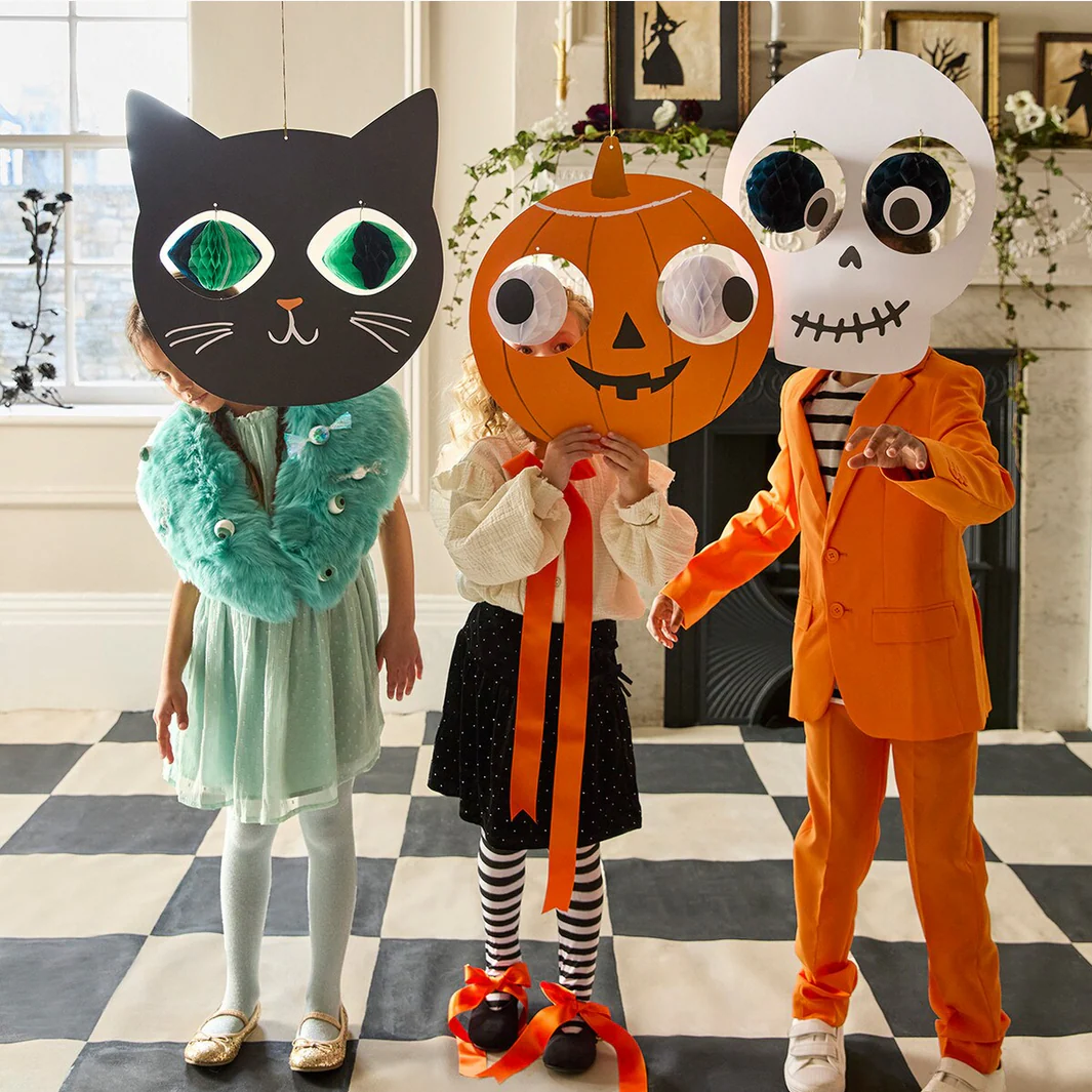 Halloween Heads Hanging Decorations (x3)