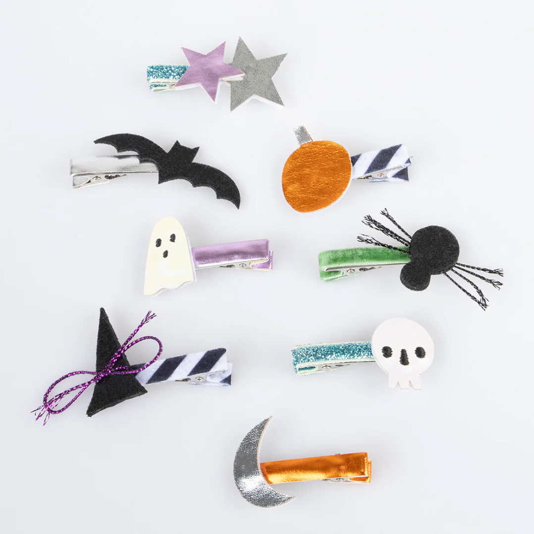 Halloween Icons Hair Clips - Image 2