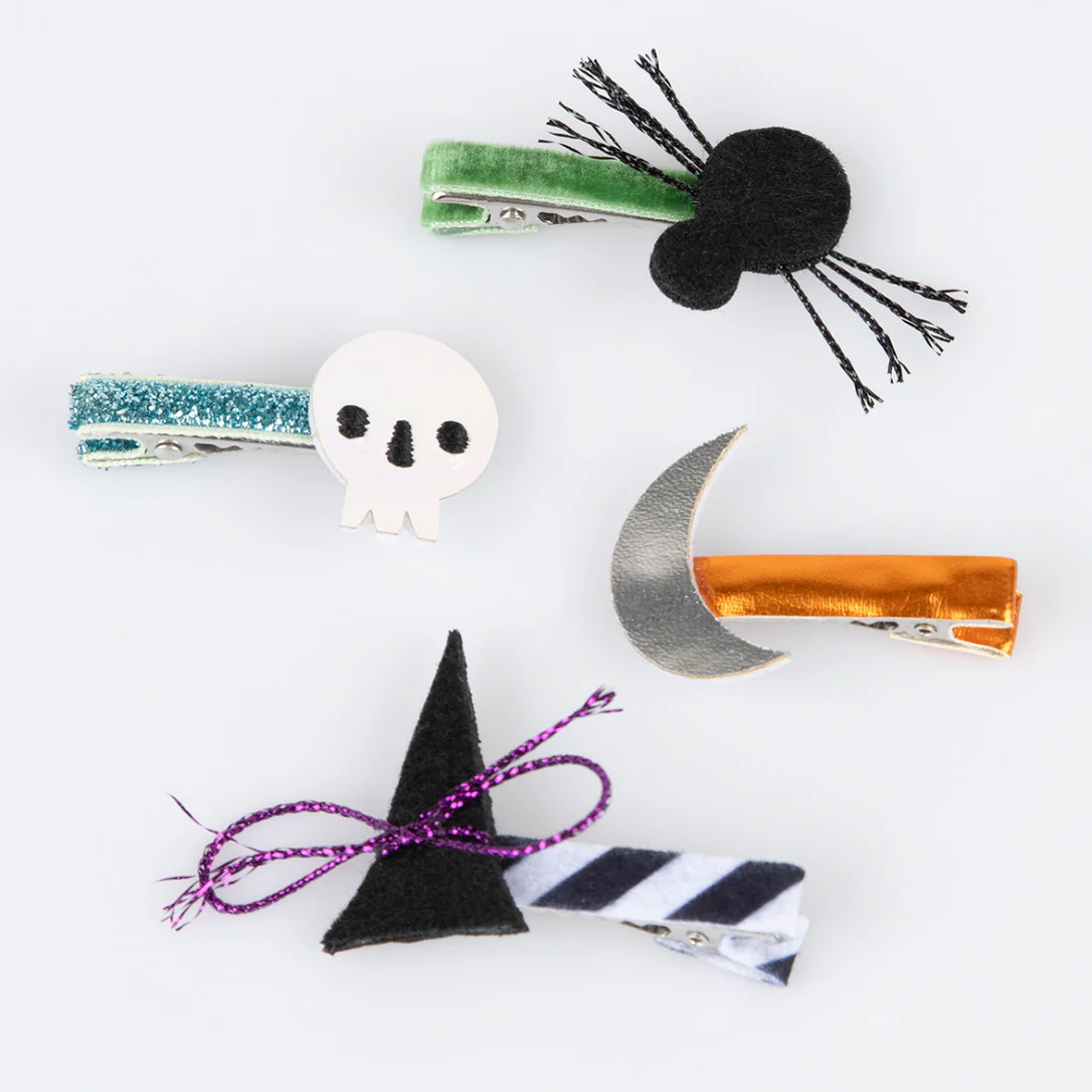 Halloween Icons Hair Clips - Image 4