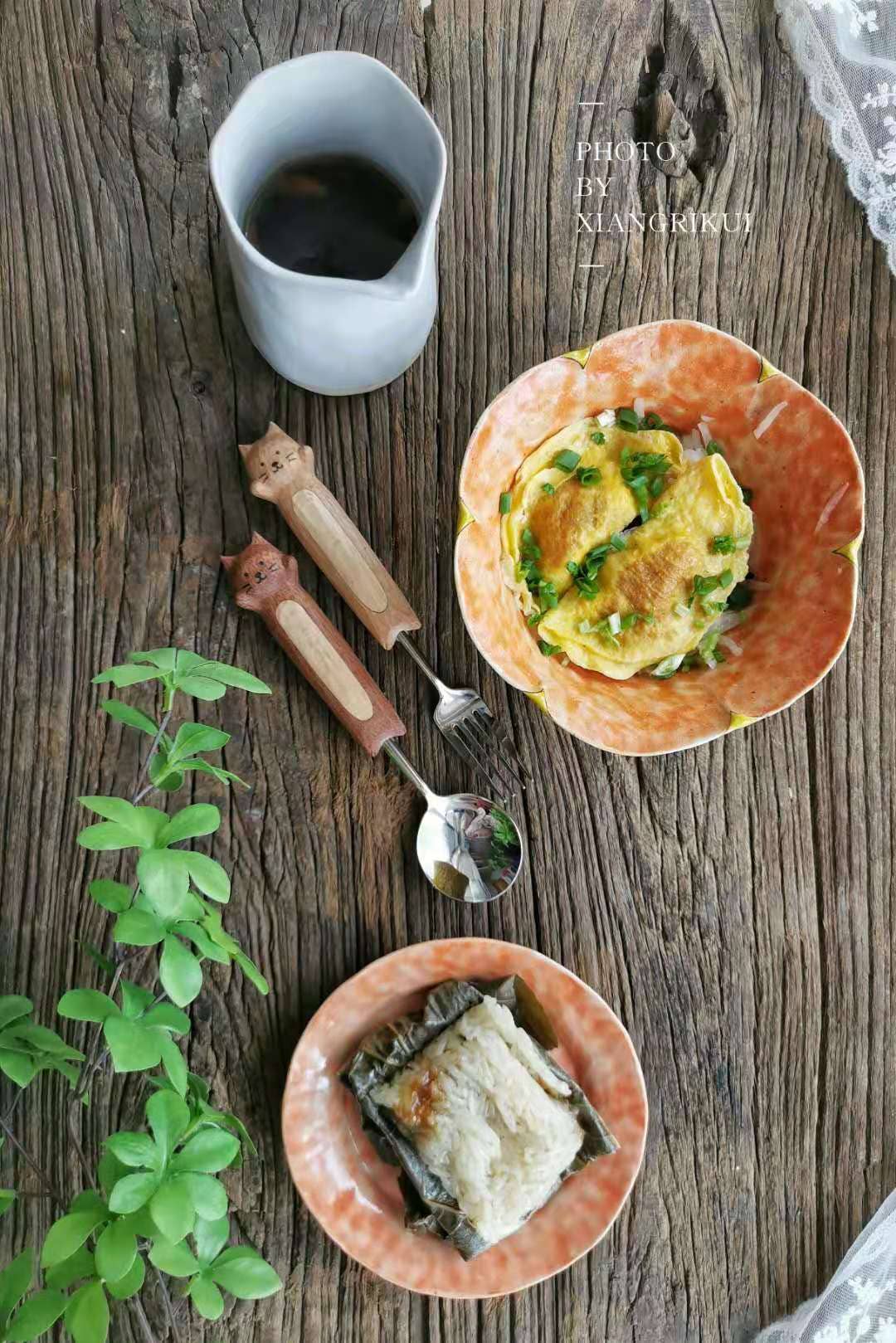 Hand-Carved Kitten Spoon & Fork - Image 10