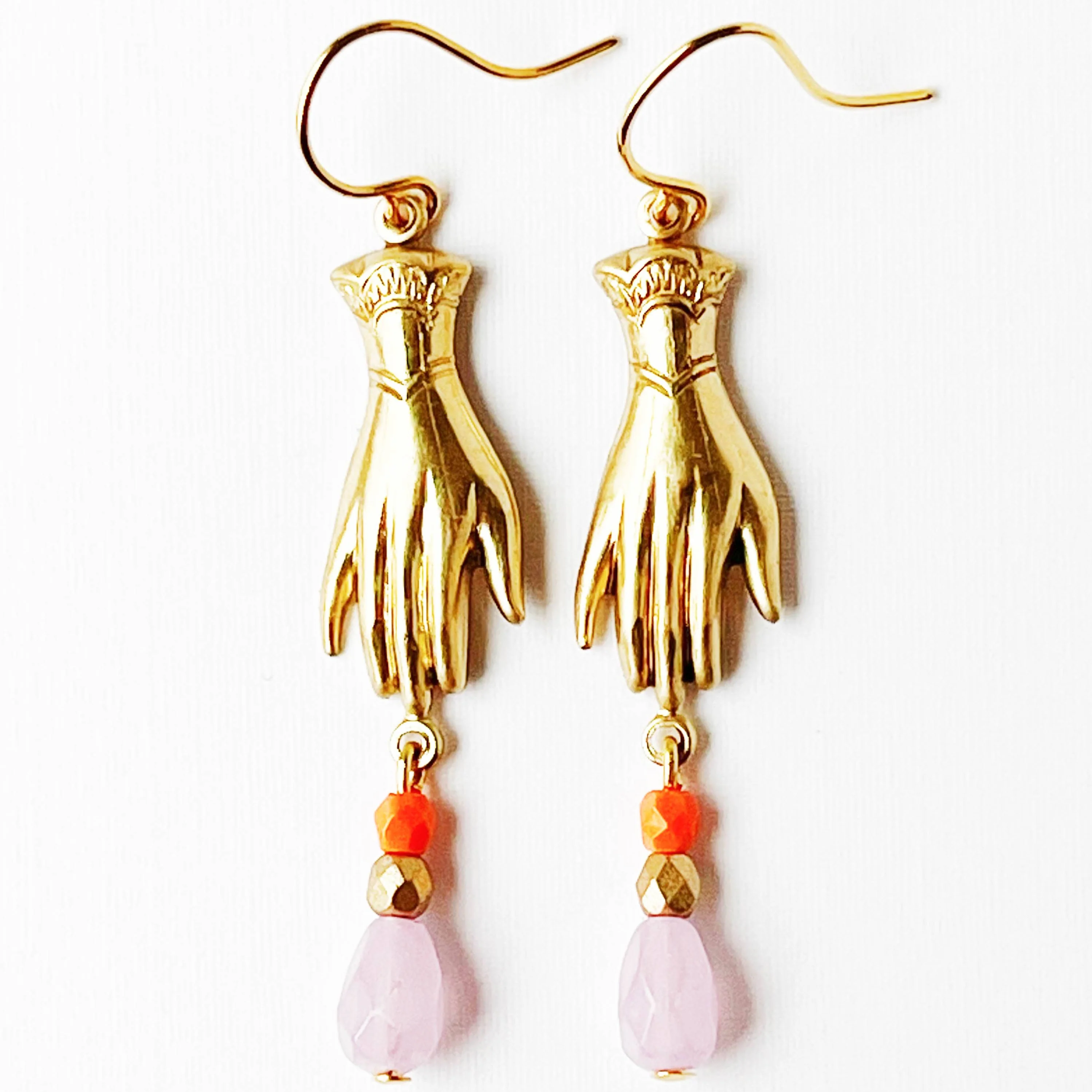 Hand Charm Earrings - Image 2