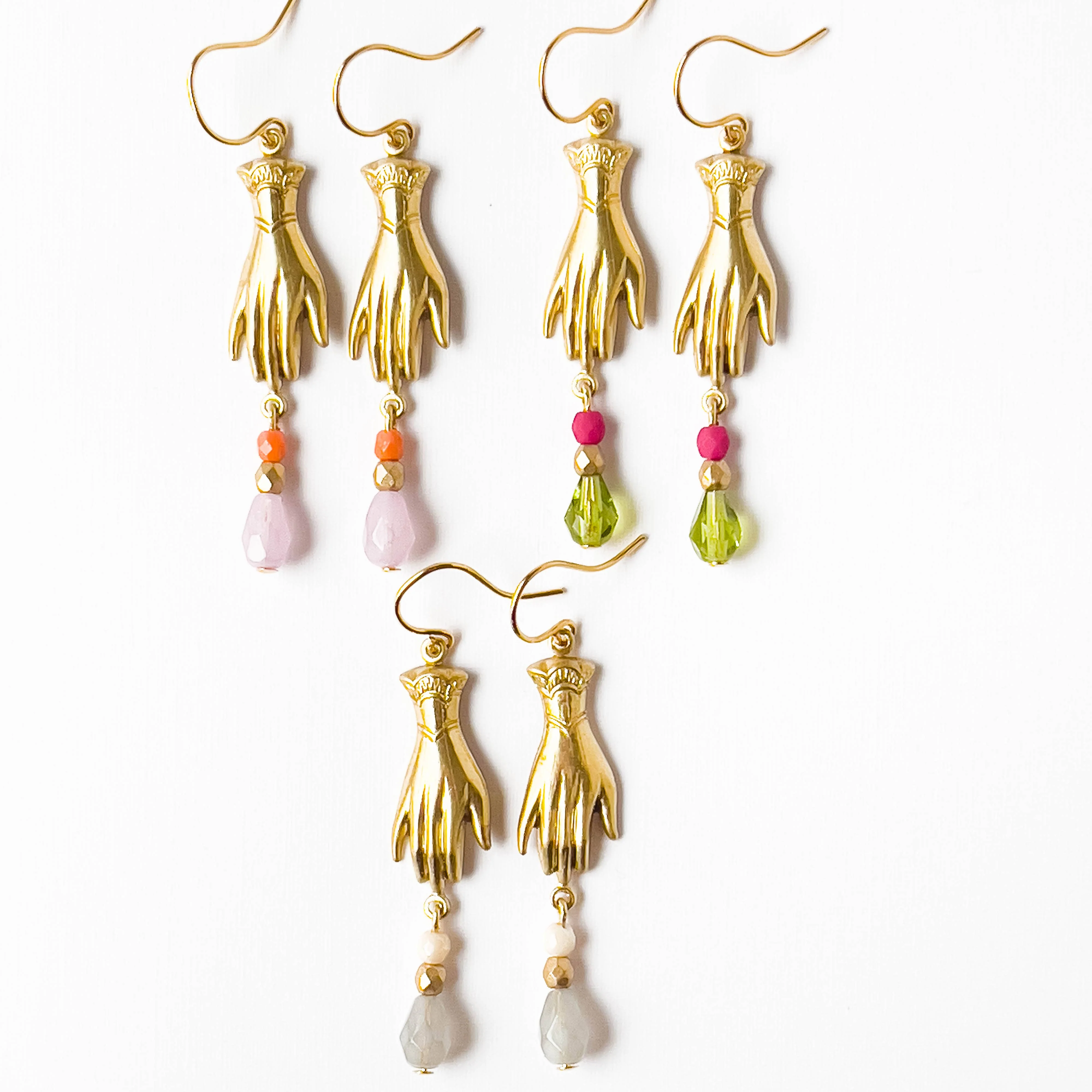 Hand Charm Earrings - Image 5