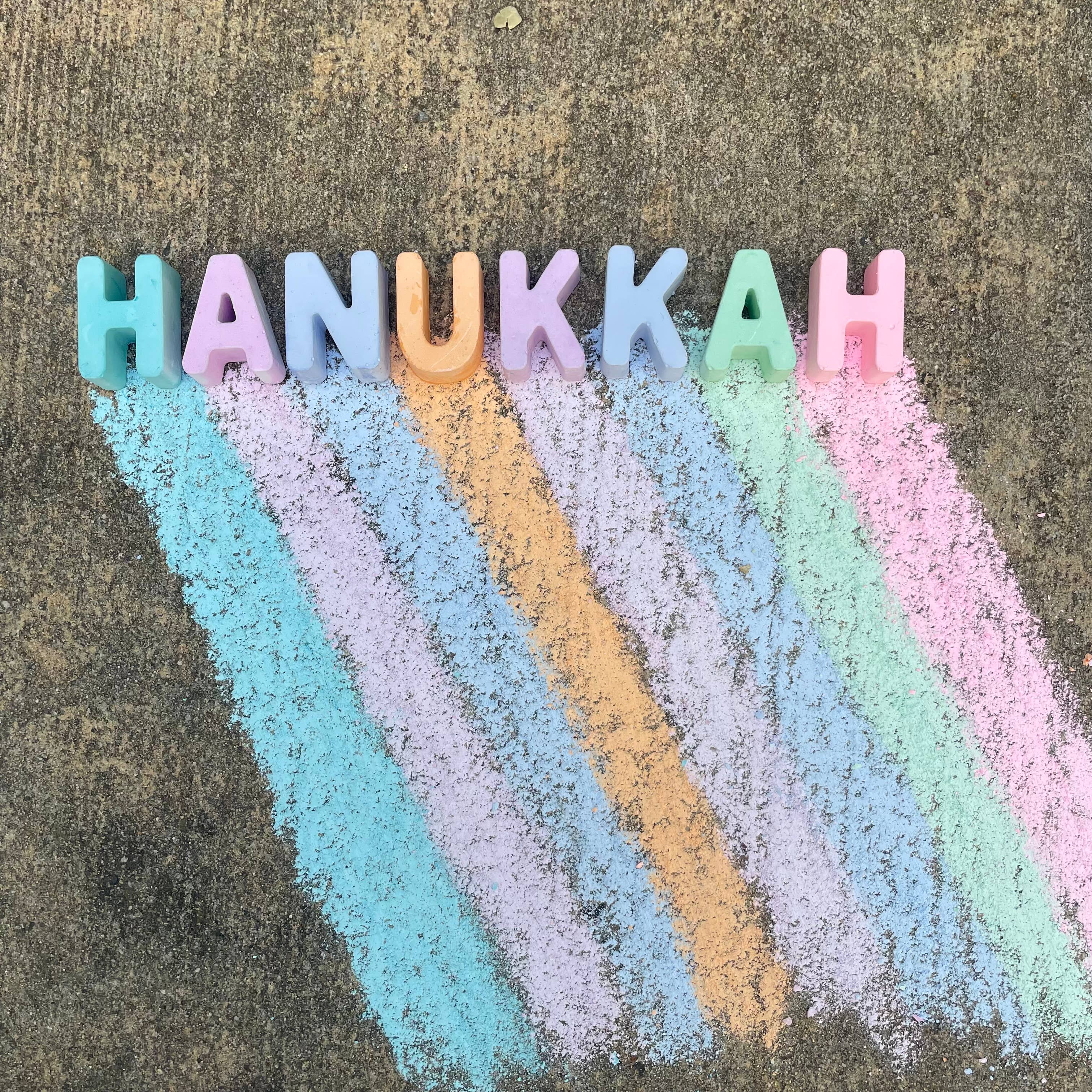 HANUKKAH | HANDMADE SIDEWALK CHALK