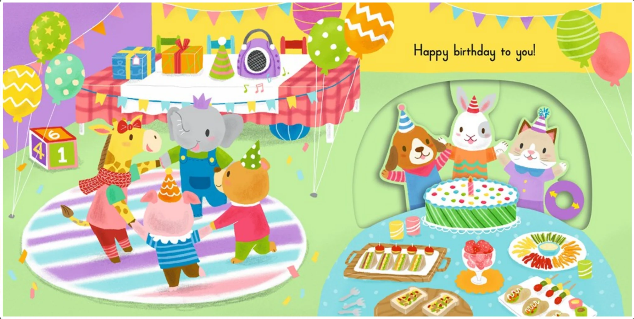 Happy Birthday -board book - Image 4