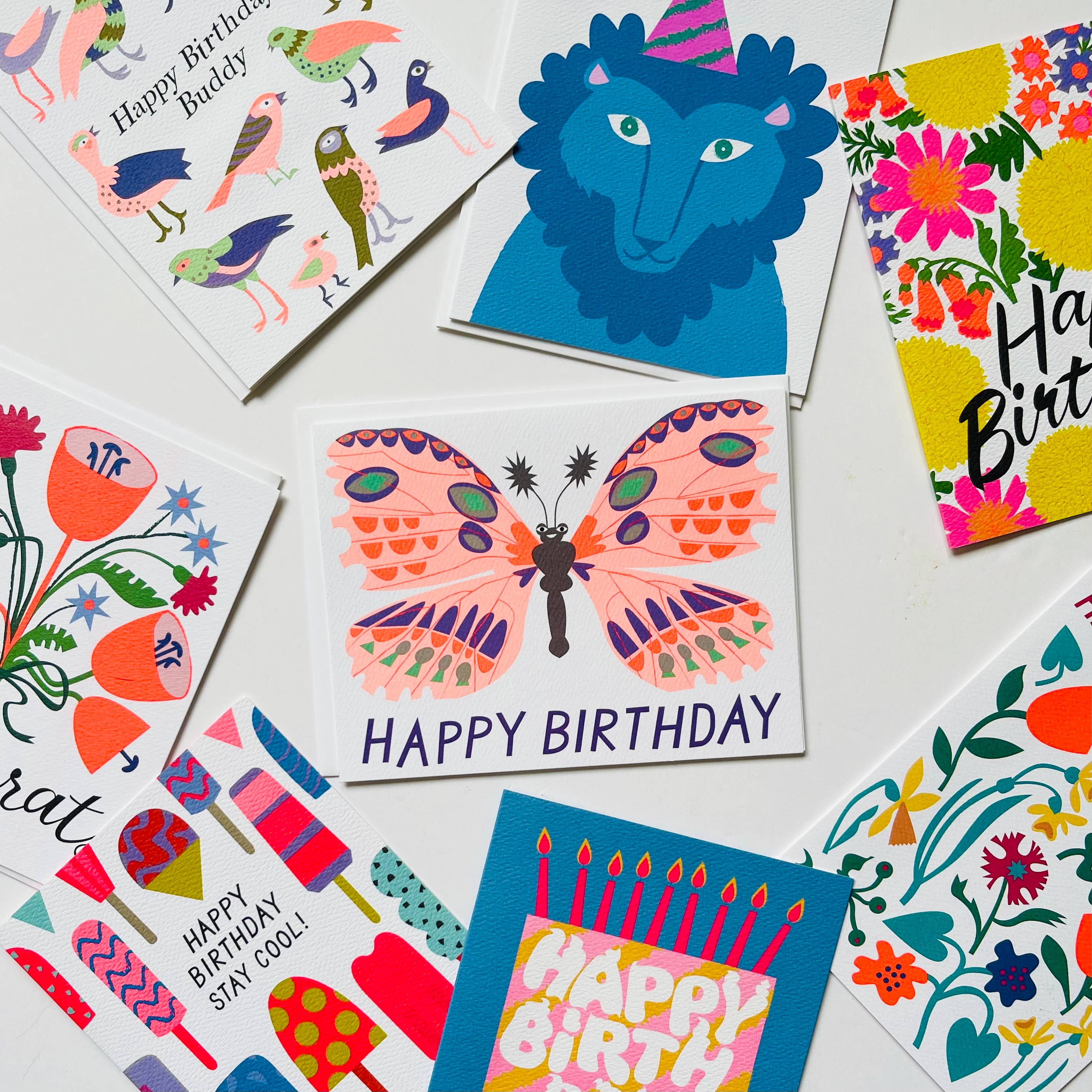 Happy Birthday Buddy Bird Card - Image 2