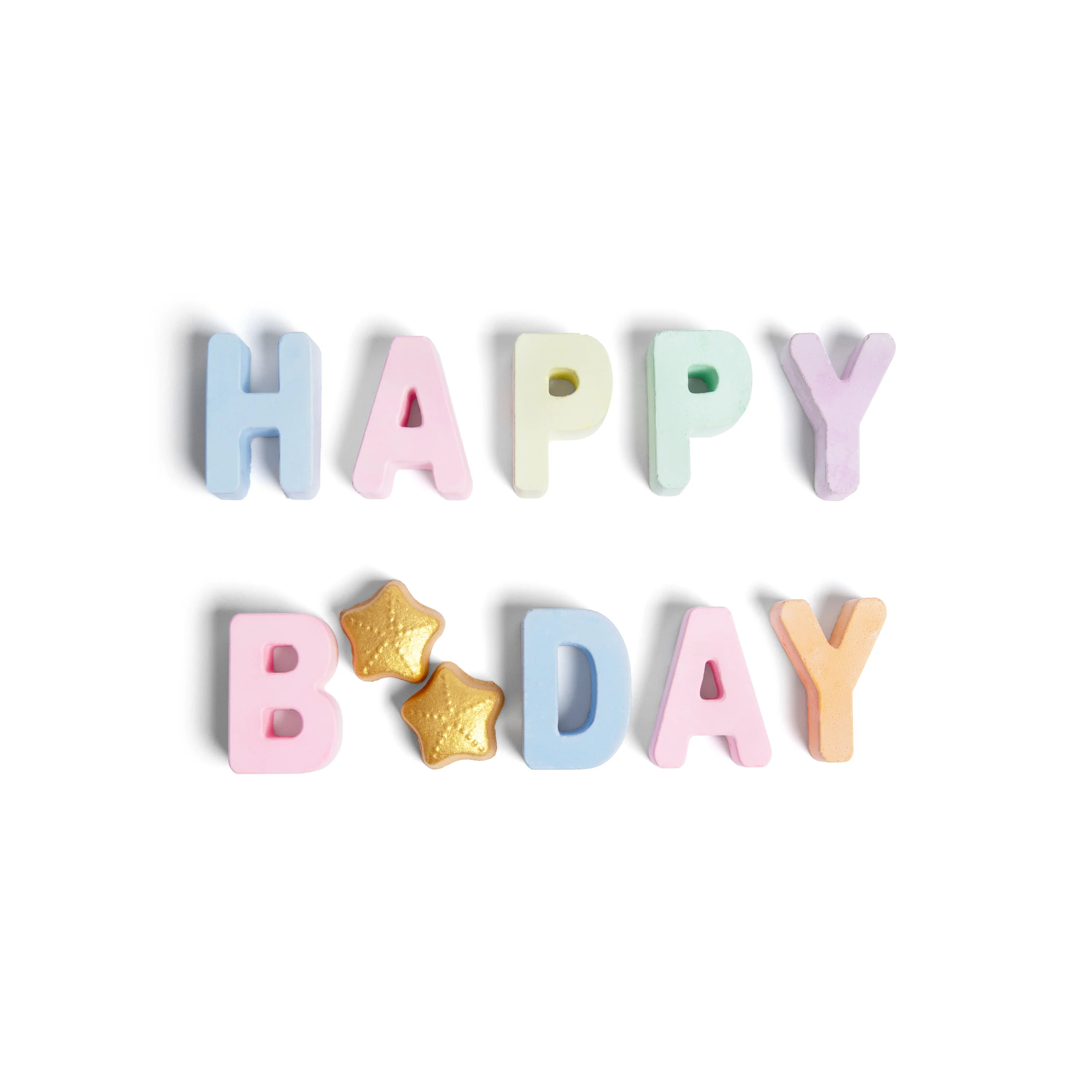 Happy Birthday Handmade Sidewalk Chalk - Image 3