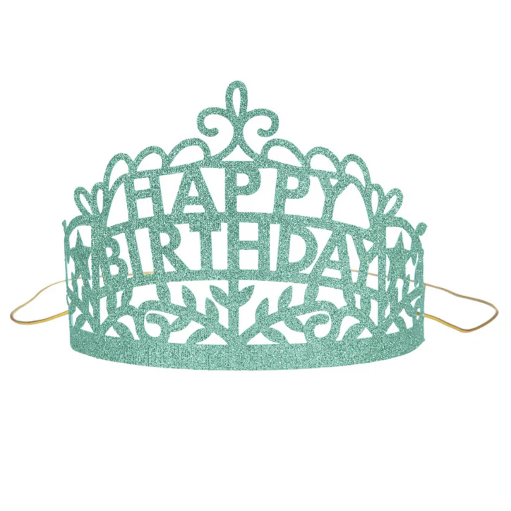 Happy Birthday Party Tiaras -set of 8 diff. colors - Image 11
