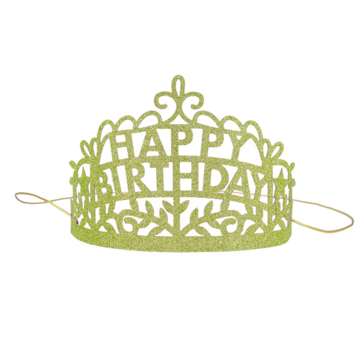 Happy Birthday Party Tiaras -set of 8 diff. colors - Image 5