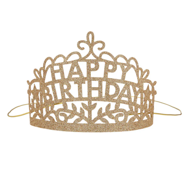 Happy Birthday Party Tiaras -set of 8 diff. colors - Image 6