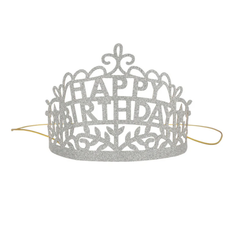 Happy Birthday Party Tiaras -set of 8 diff. colors - Image 7
