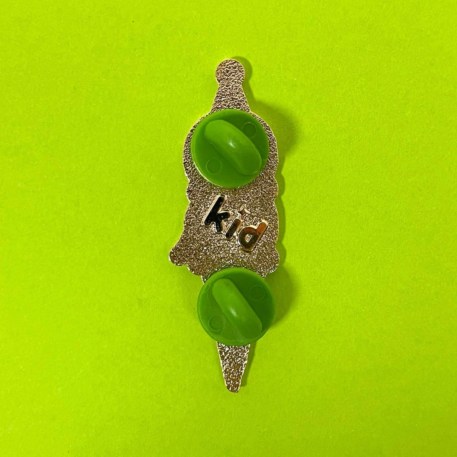 Happy Sad Ice Cream Enamel Pin - Image 4