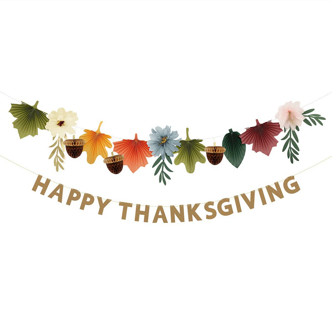 Happy Thanksgiving Garland Set - Image 3