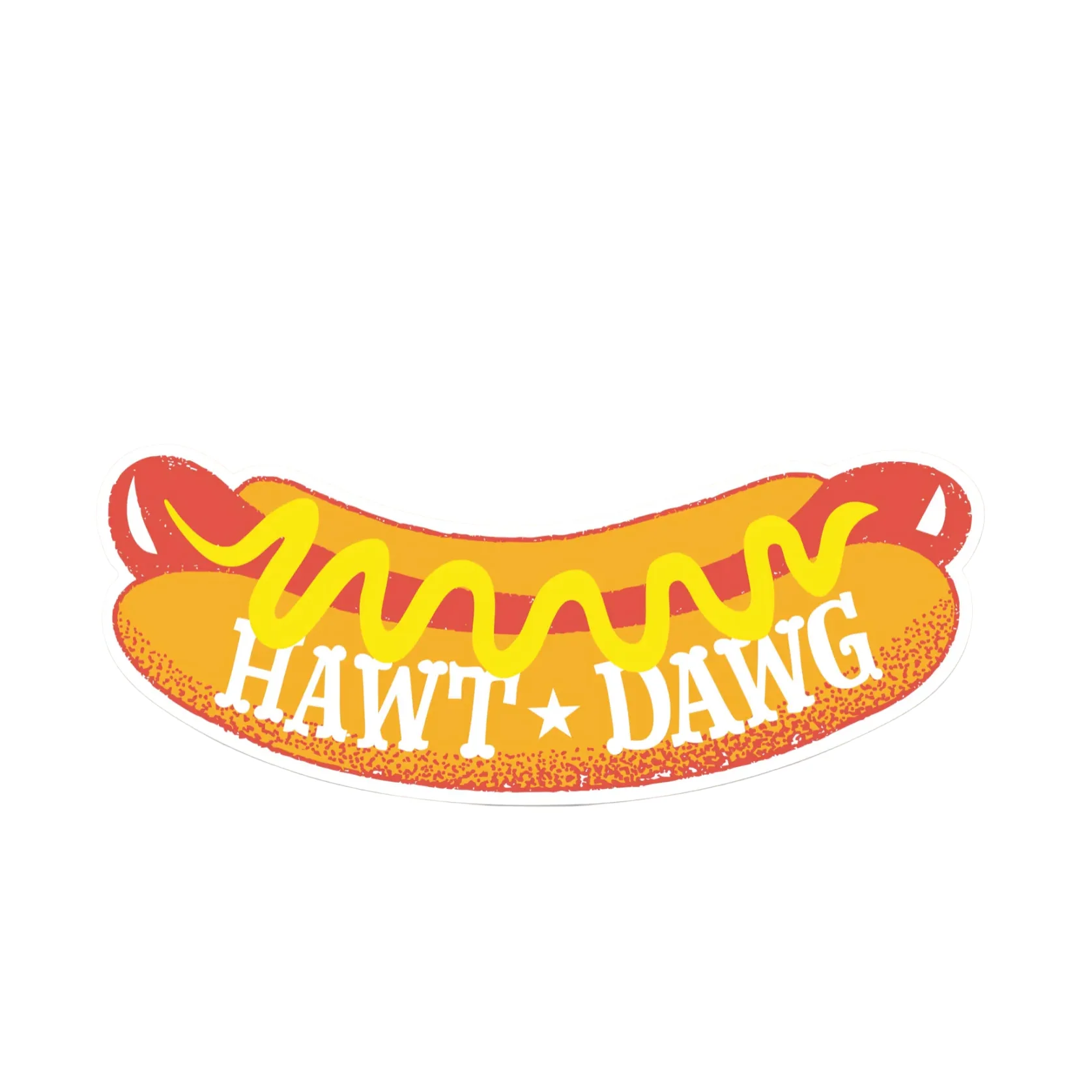 Hawt Dog - Vinyl XL Sticker - Bumper sticker - Image 2