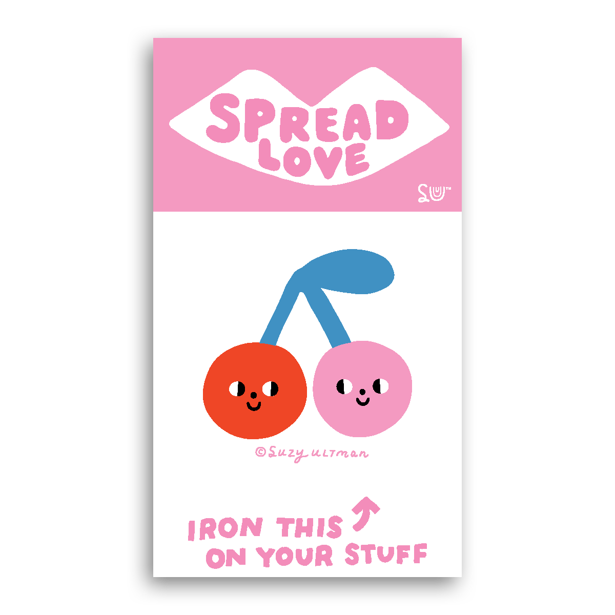 HDP x Suzy Ultman Pack of Love, 6 L'il Something Iron-On Cards - Image 5