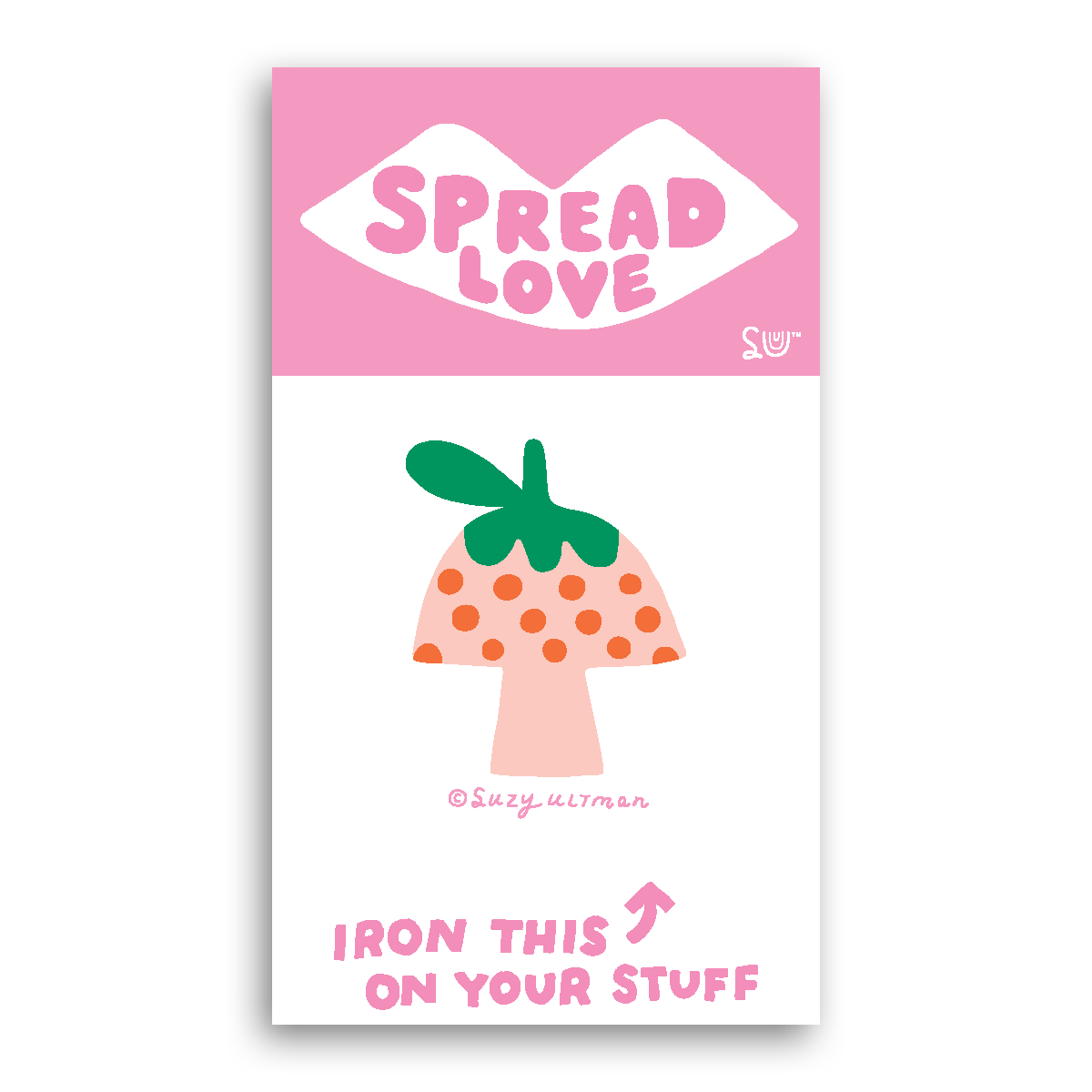 HDP x Suzy Ultman Pack of Love, 6 L'il Something Iron-On Cards - Image 6