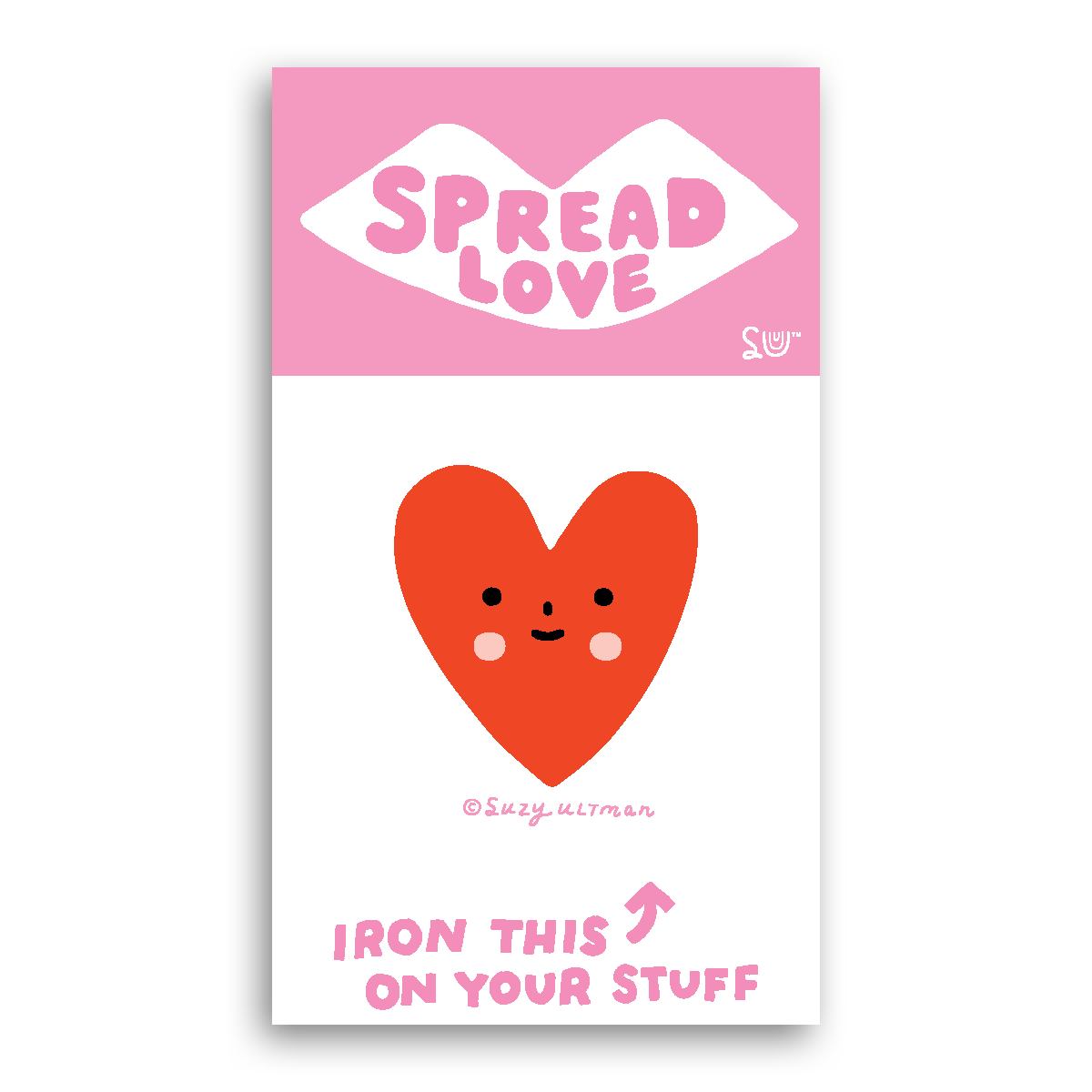 HDP x Suzy Ultman Pack of Love, 6 L'il Something Iron-On Cards - Image 7